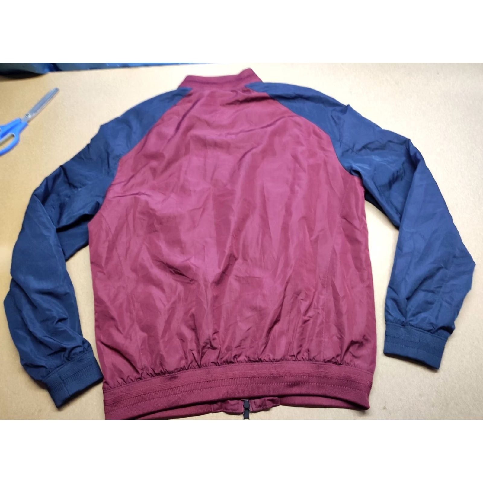J.Lindeberg J. Lindeberg Mens Bomber Jacket L Thom Contrast Gravity Poly Full Zip Winter Fall Spring Mulicolor Regular Size Mens Jacket Size US L / EU 52-54 / 3 - 2 Thumbnail
