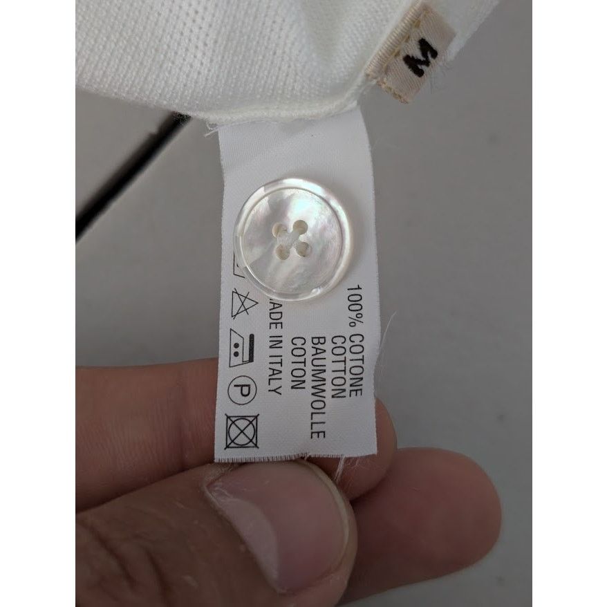 Hermes o1rshd1 CC20 Polo Shirt in White Size US M / EU 48-50 / 2 - 16 Thumbnail