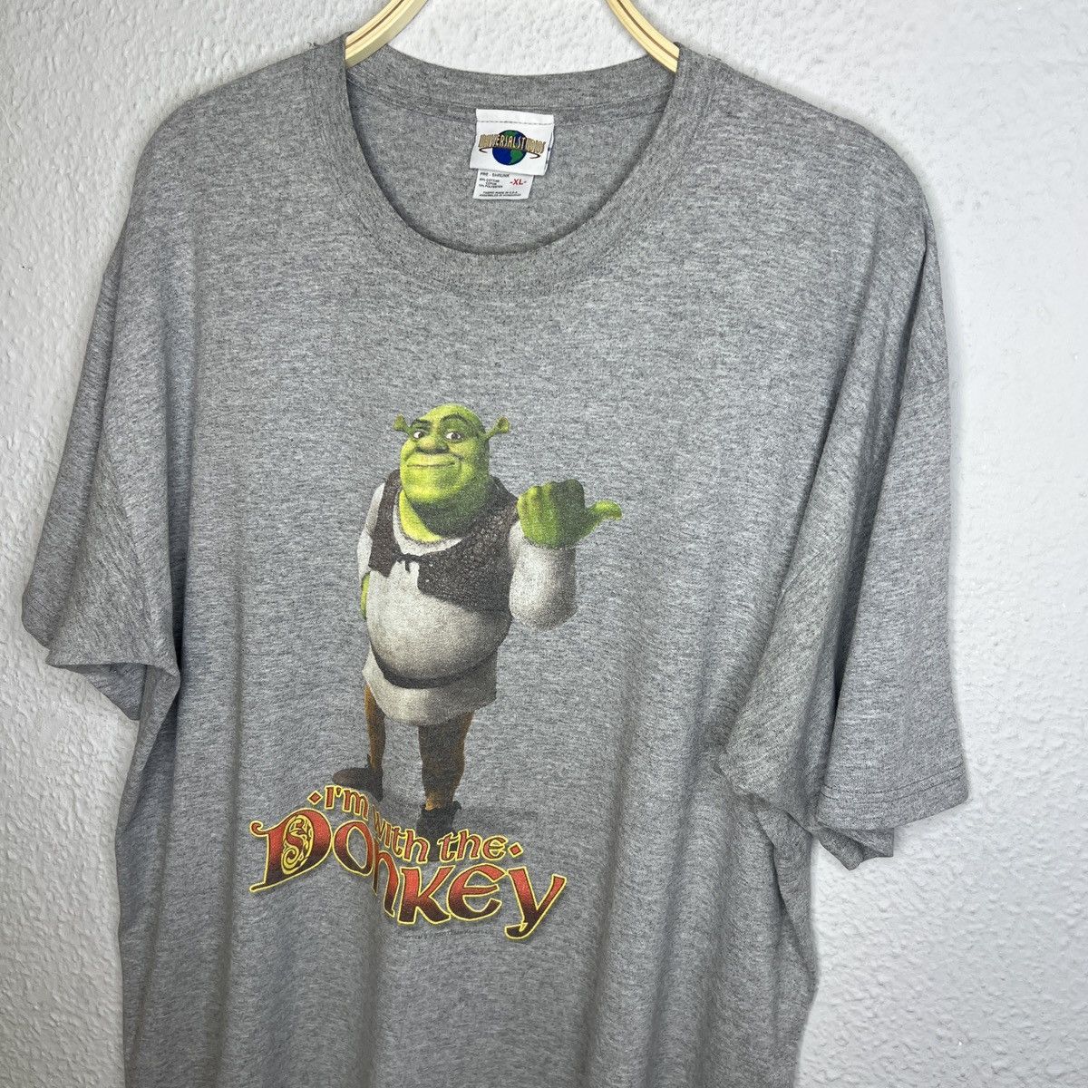 Band Tees × Universal Studios × Vintage Vintage Shrek Universal Studios 2003 Movie Film Tshirt Tee Size US XL / EU 56 / 4 - 3 Thumbnail