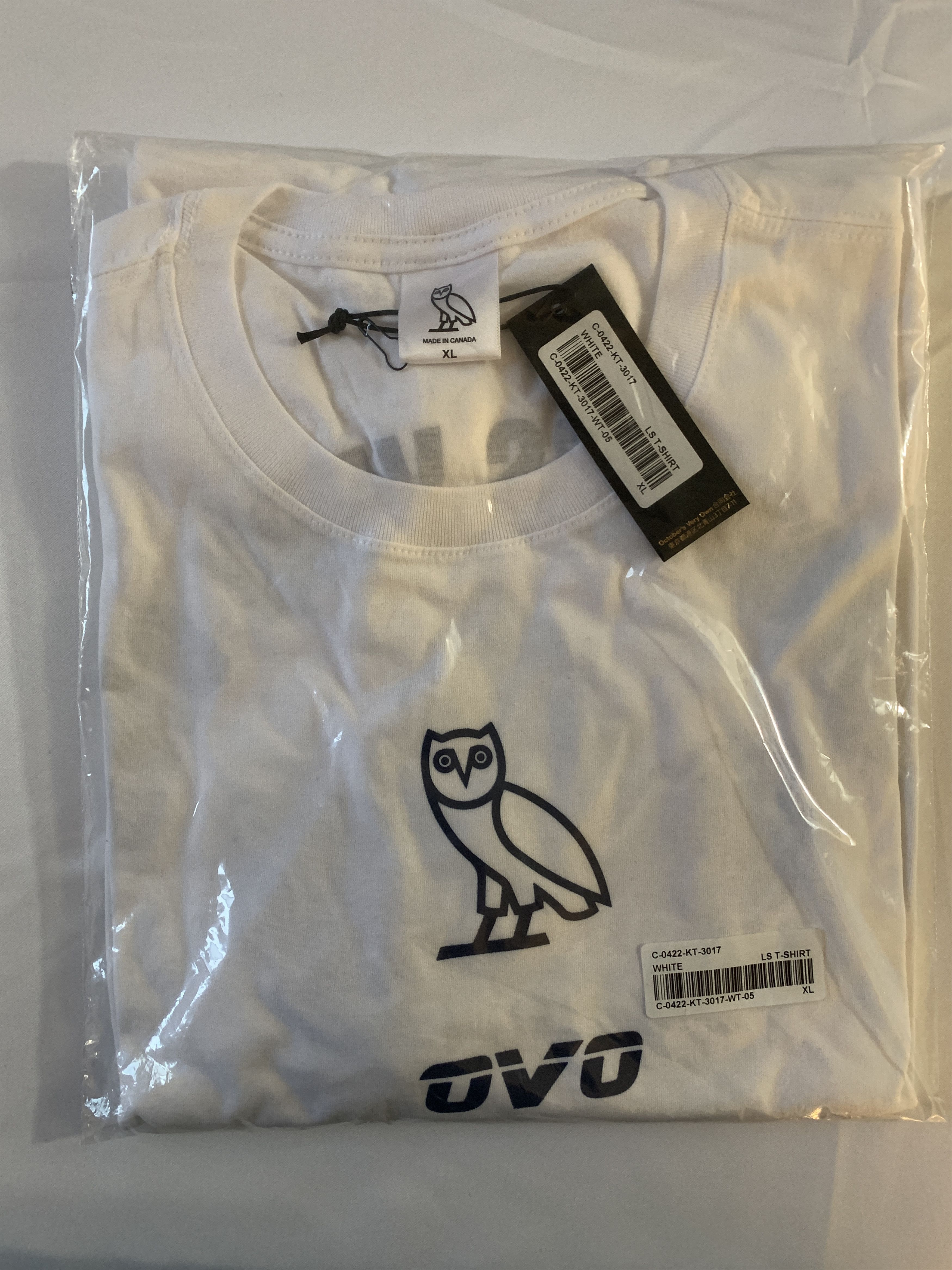 OVO x NHL xToronto Maple Leafs Banner Longsleeve T-Shirt