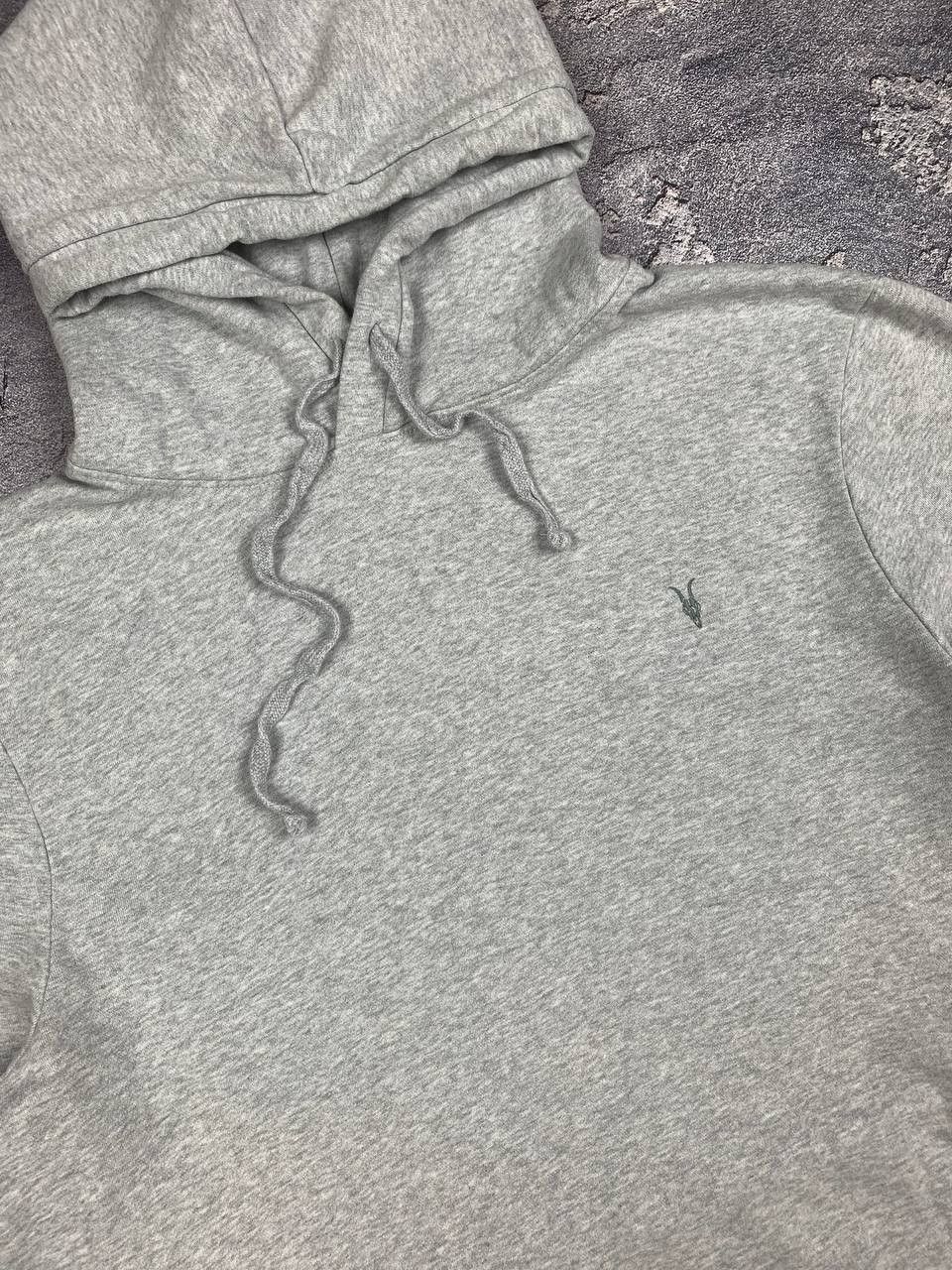 Allsaints AllSaints Hoodie L Gray Cotton Pullover Sweatshirt Logo Size US L / EU 52-54 / 3 - 6 Thumbnail