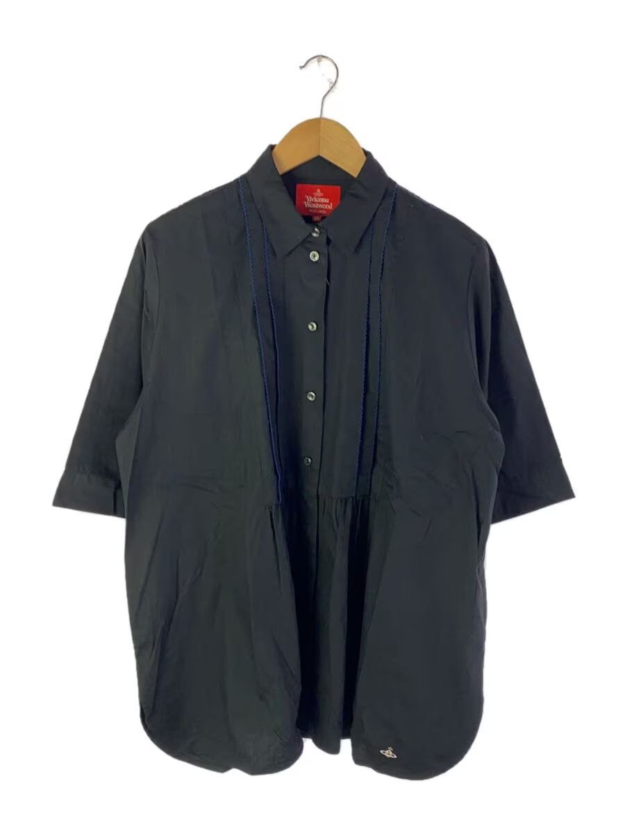 Vivienne Westwood Pleated Short Sleeve Button Shirt Size US L / EU 52-54 / 3 - 1 Thumbnail