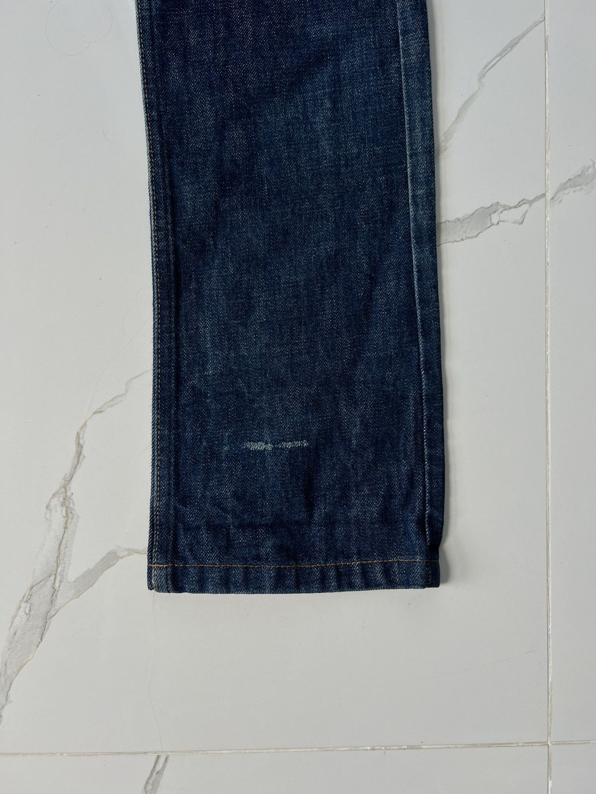 A.P.C. × Vintage 90's APC NEW CURE H SLIM JEAN TRES ETROIT Y2K Size US 30 / EU 46 - 4 Thumbnail