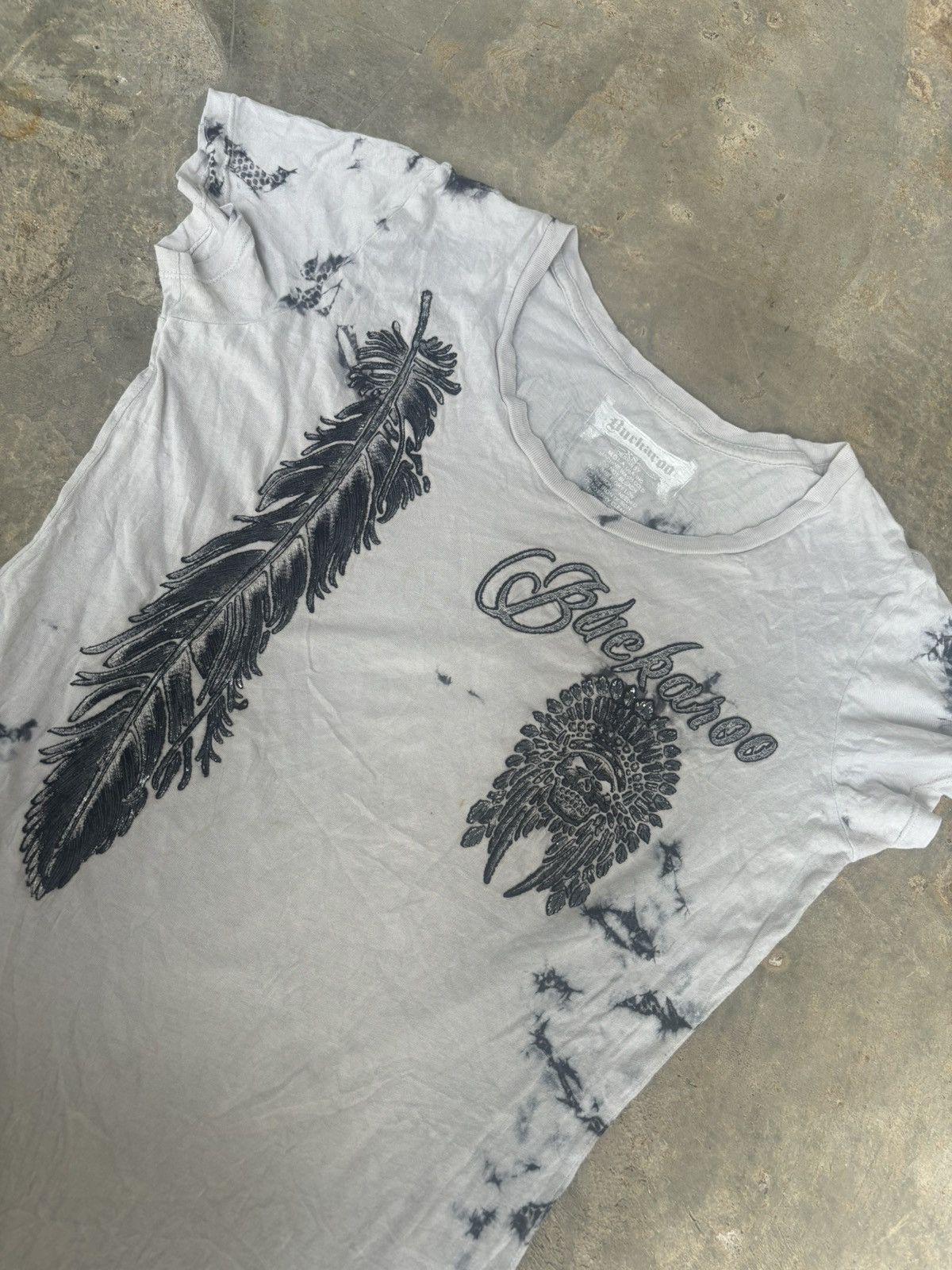 Japanese Brand Y2k Buckaroo Ifsixwasnine Punk style Tshirt Size US S / EU 44-46 / 1 - 4 Thumbnail