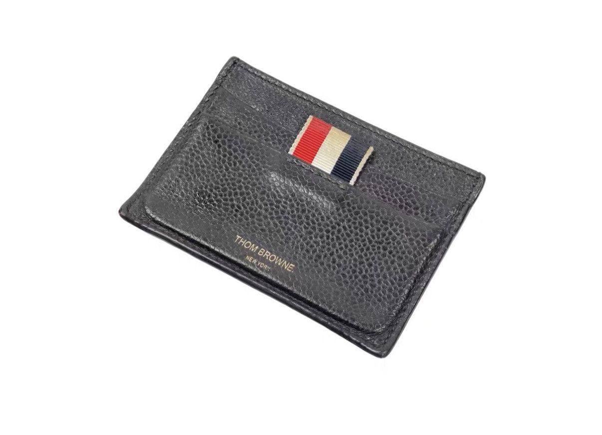 Thom Browne Thom Browne Striped Card Holder J31 Size ONE SIZE - 1 Thumbnail
