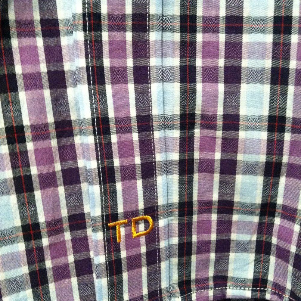 Thomas Dean THOMAS DEAN MENS NEW 100%COTTON CASUAL SHIRT SIZE: M Size US M / EU 48-50 / 2 - 10 Thumbnail