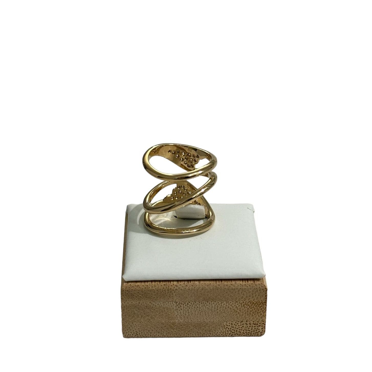 Swarovski Atelier Swarovski Gilded Treasures Ring SIZE 52/6 new Size ONE SIZE - 4 Thumbnail