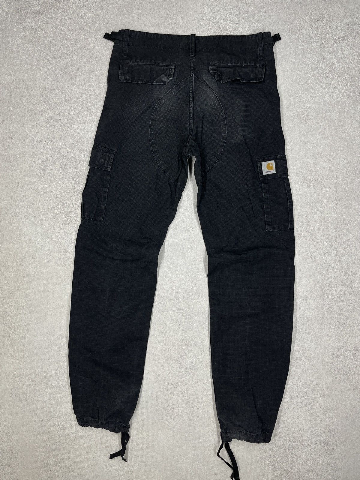 Carhartt Vintage Carhartt WIP Aviation Cargo Pants Black Y2K Size US 28 / EU 44 - 2 Thumbnail