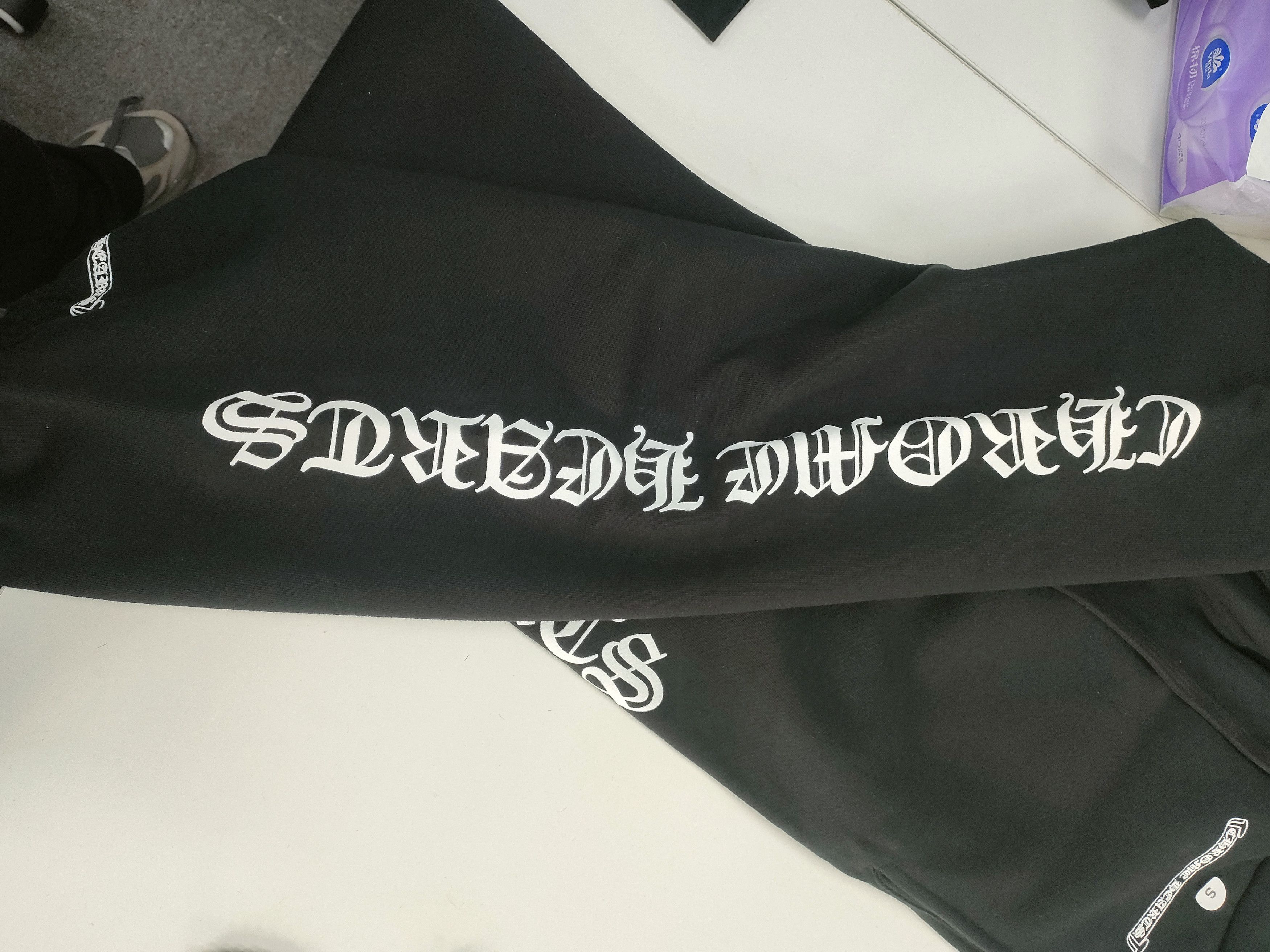 Chrome Hearts Chrome Hearts Side Rune Scroll Logo Sweatpants Size US 36 / EU 52 - 4 Thumbnail