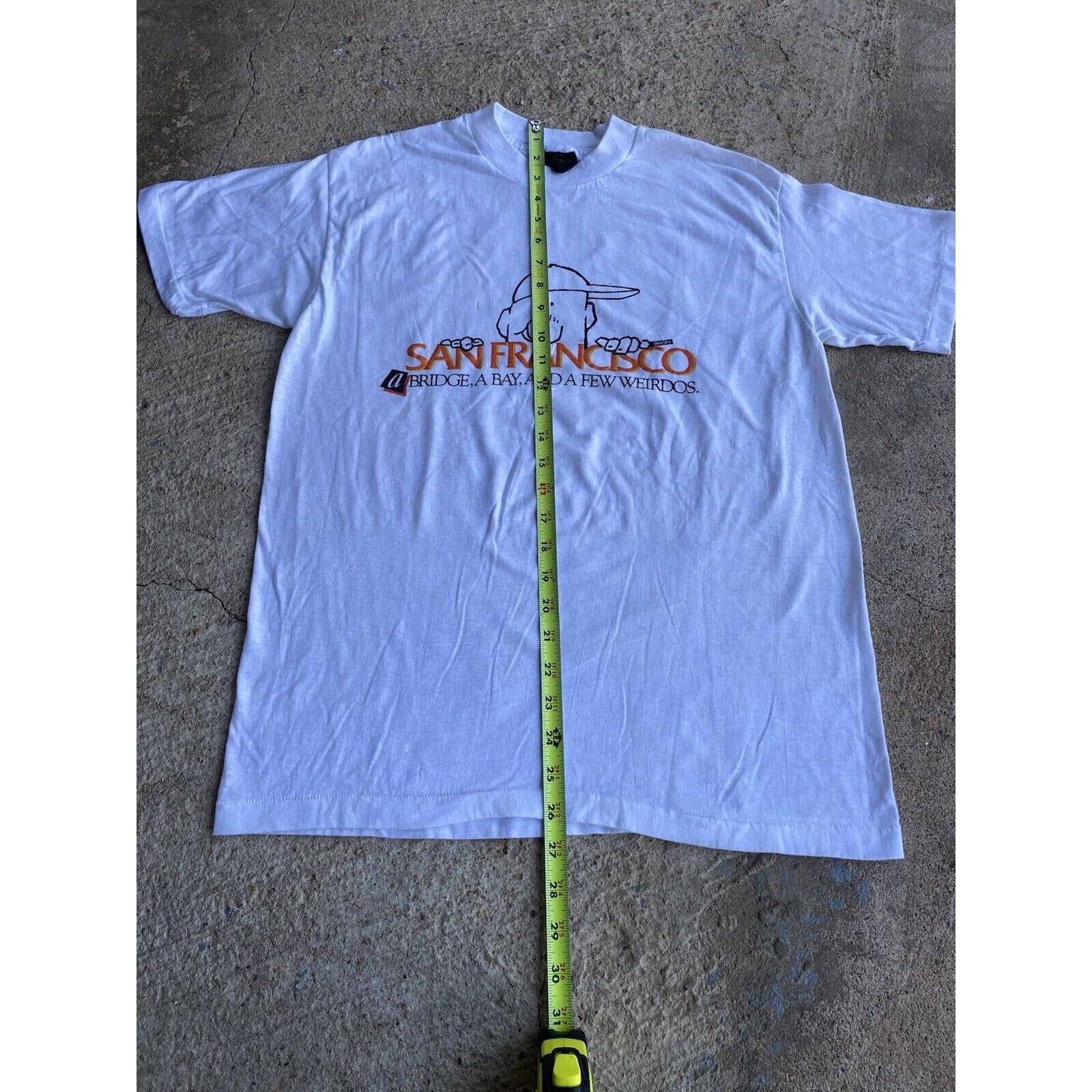Vintage Vintage 90’s San Francisco Bridge Bay Shirt Distressed Used Size US M / EU 48-50 / 2 - 15 Thumbnail