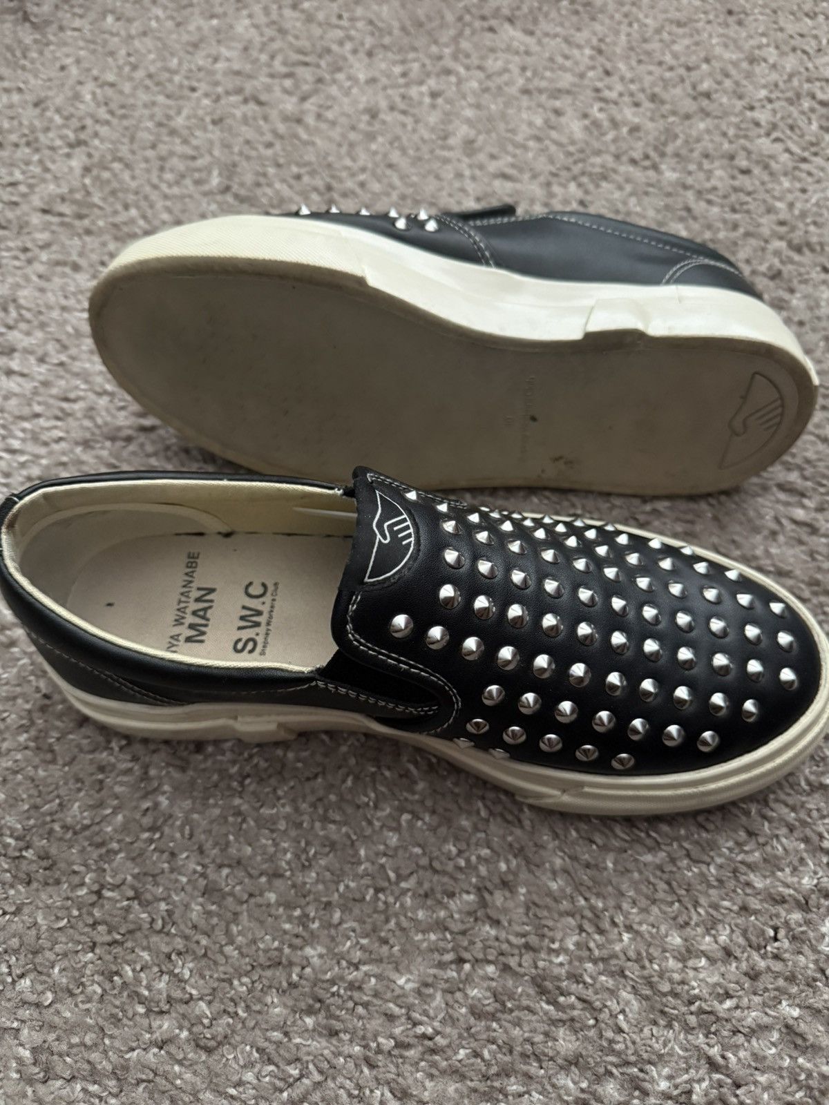 Junya Watanabe Junya Watanabe Studded Slip Ons Size US 7.5 / EU 40-41 - 4 Thumbnail