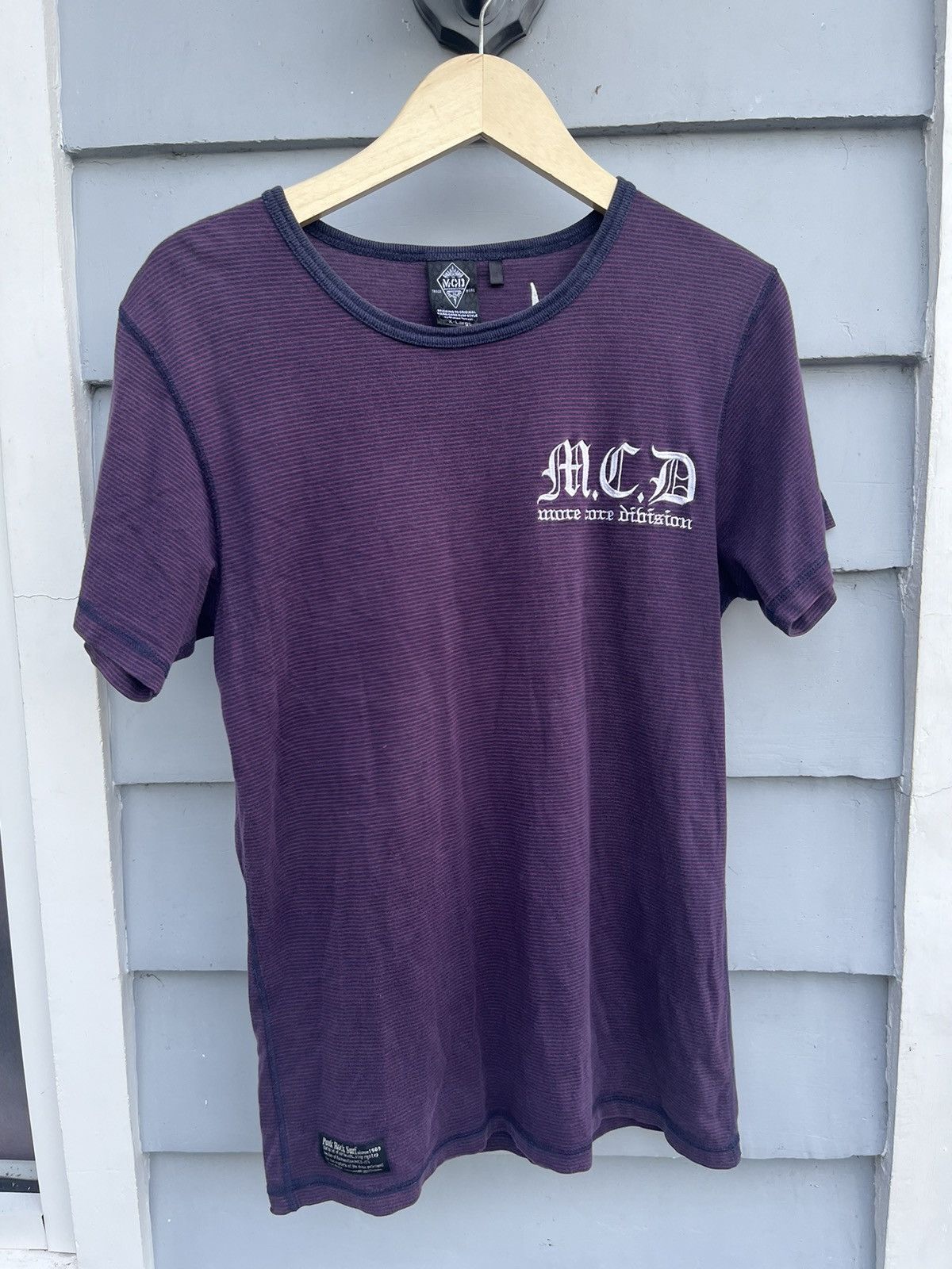 Japanese Brand M.C.D More Core Division Full Logo by Michael Tomson Vtg Size US XL / EU 56 / 4 - 1 Thumbnail