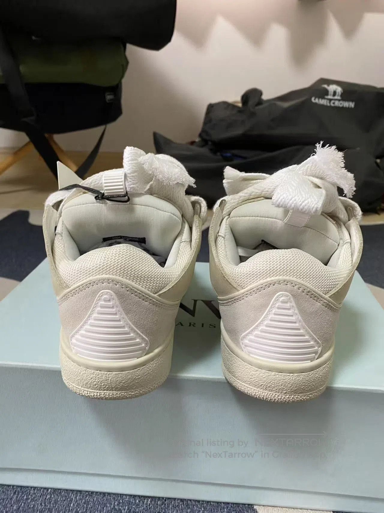 Lanvin Lanvin White Bread Shoes. Size US 5 / IT 35 - 3 Thumbnail