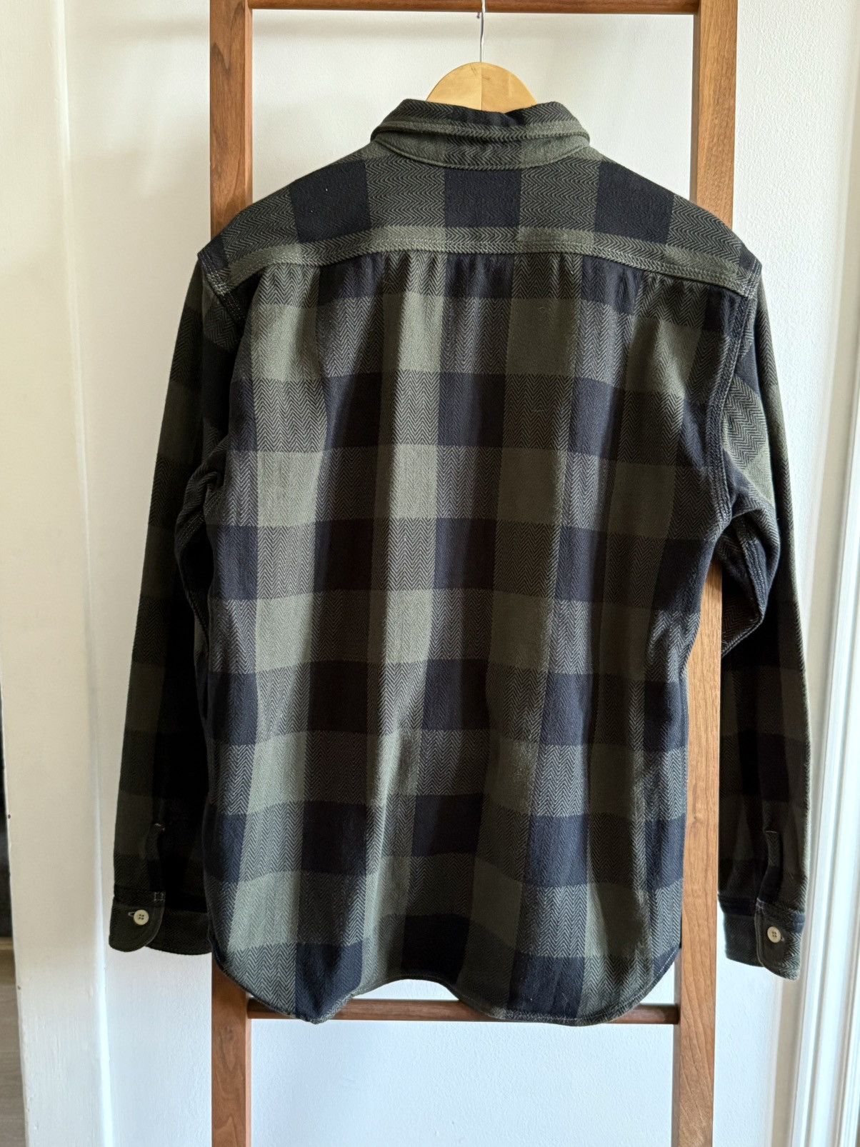 Momotaro Jeans Momotaro Heavy Weight Flannel Work Shirt Size US L / EU 52-54 / 3 - 4 Thumbnail