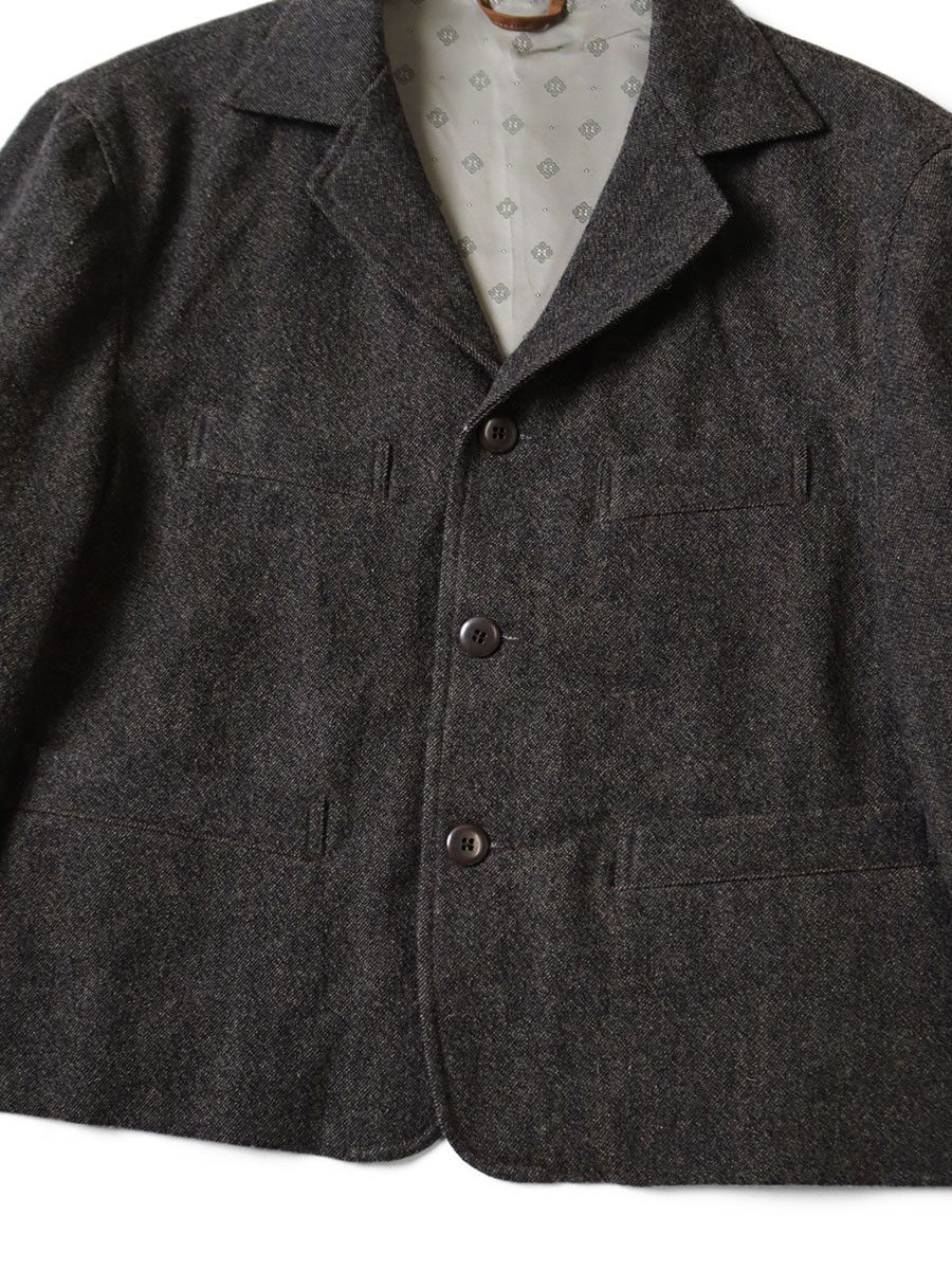 Kapital [3] Twill Aged Wool Baba Sawyer Jacket in Charcoal Size US L / EU 52-54 / 3 - 12 Thumbnail