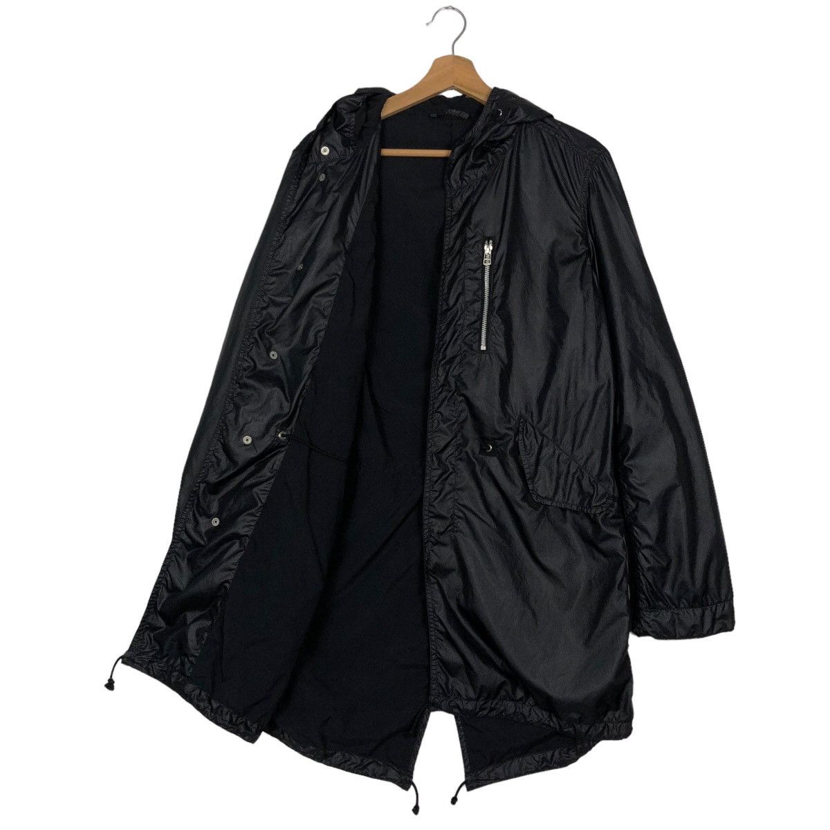 Ships Jet Blue 🔥90’s Vintage Parka Nylon Jacket Black Ships Japan Size US M / EU 48-50 / 2 - 9 Thumbnail