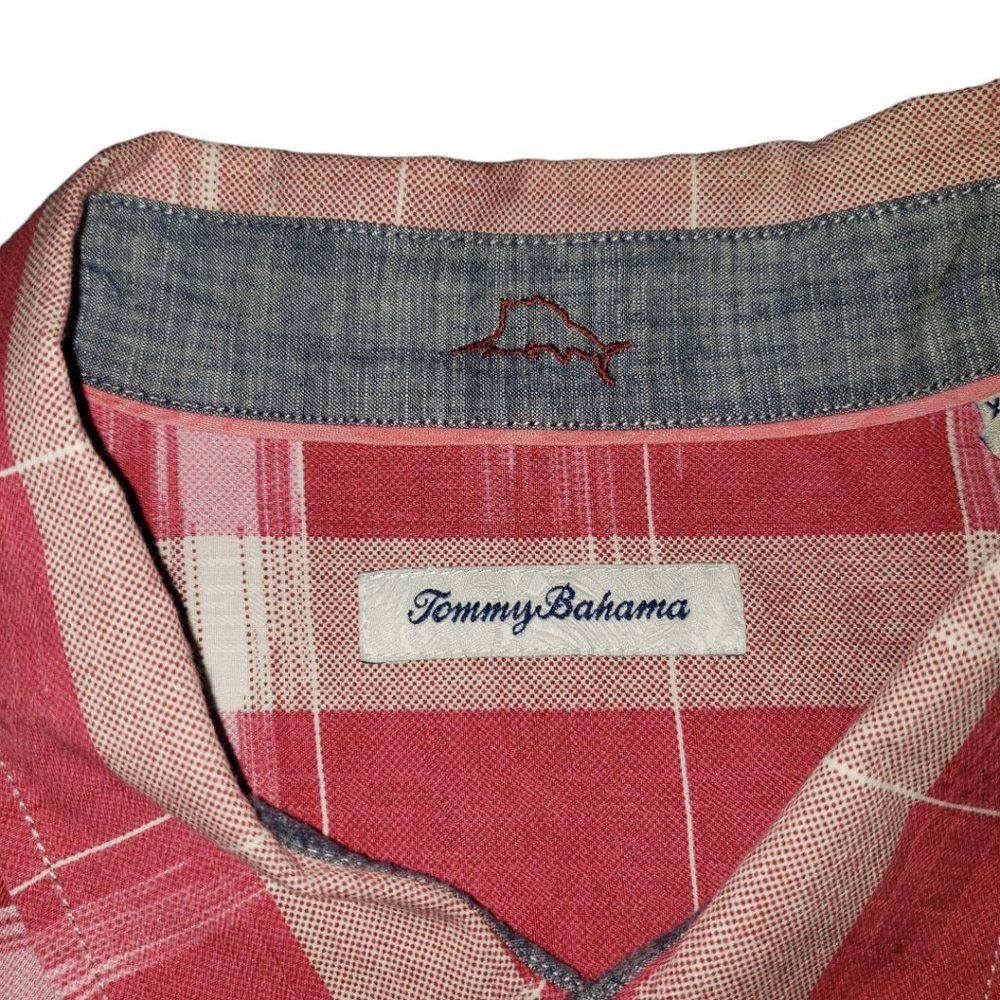 Tommy Bahama CT387 Tommy Bahama Red & White Shirt XXL Size US XXL / EU 58 / 5 - 3 Thumbnail