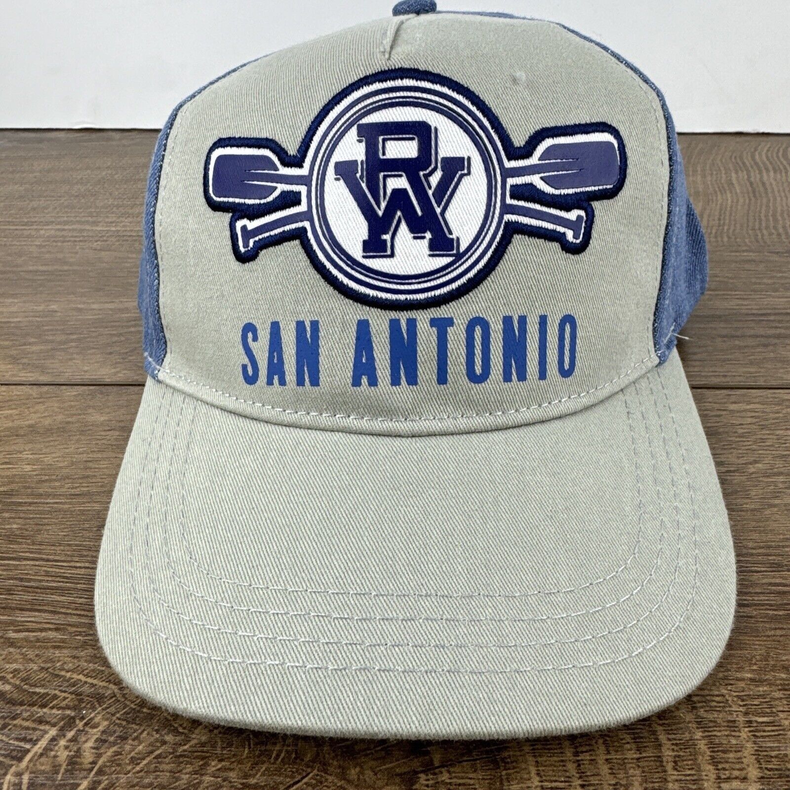 Other RIver Walk Crew Hat Riverwalk San Antonio Gray Hat Adjustabl Size ONE SIZE - 5 Thumbnail