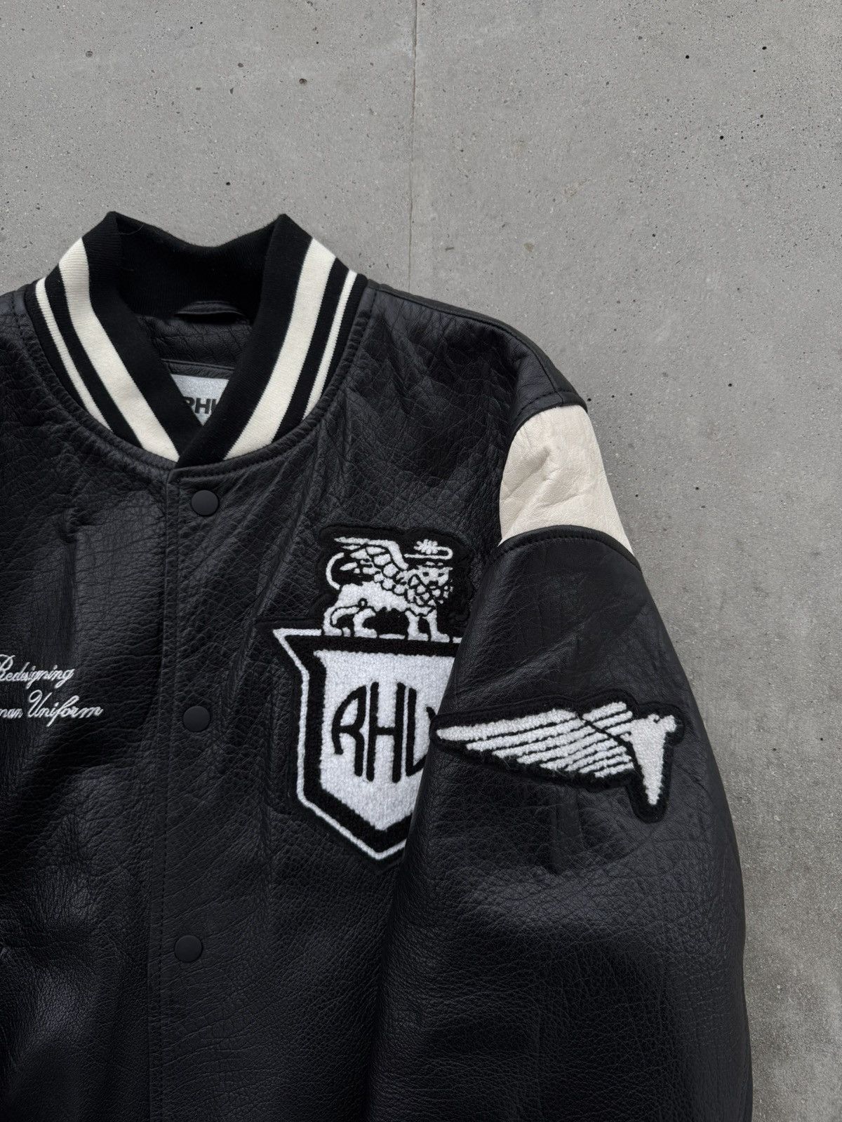 zara rhuigi rhude スタジャン　amiri ジャケット Zara Rhuigi Blue Jacket | Grailed