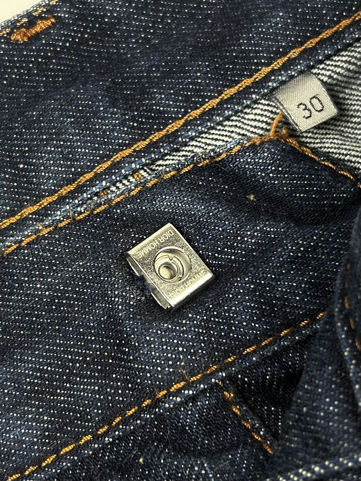 Christian Dior Monsieur × Vintage Rare Luxury Christian Dior Jeans Navy Denim Pants vintage Size US 30 / EU 46 - 13 Thumbnail