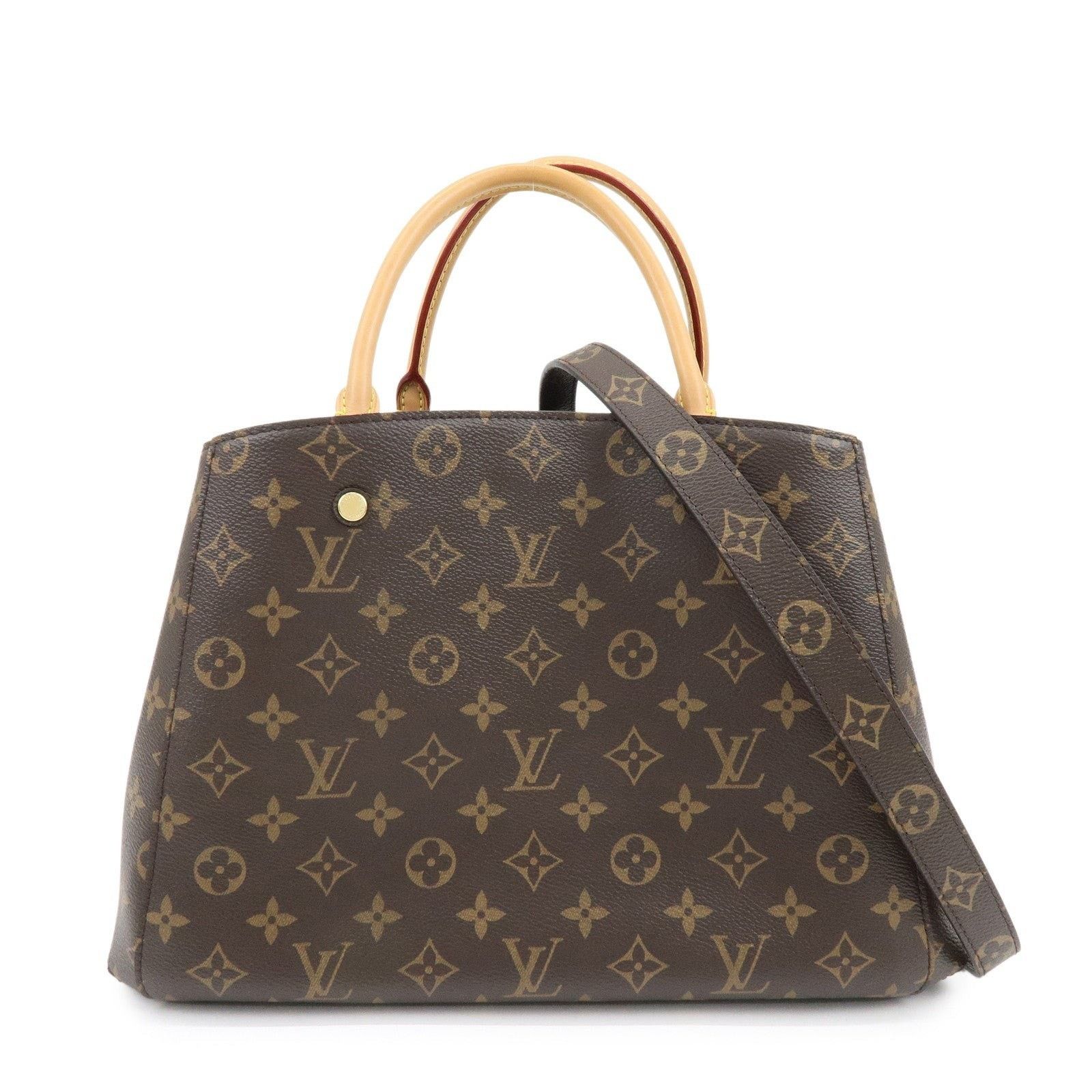 Louis Vuitton Louis Vuitton Monogram Montaigne MM Satchel Size ONE SIZE - 1 Thumbnail