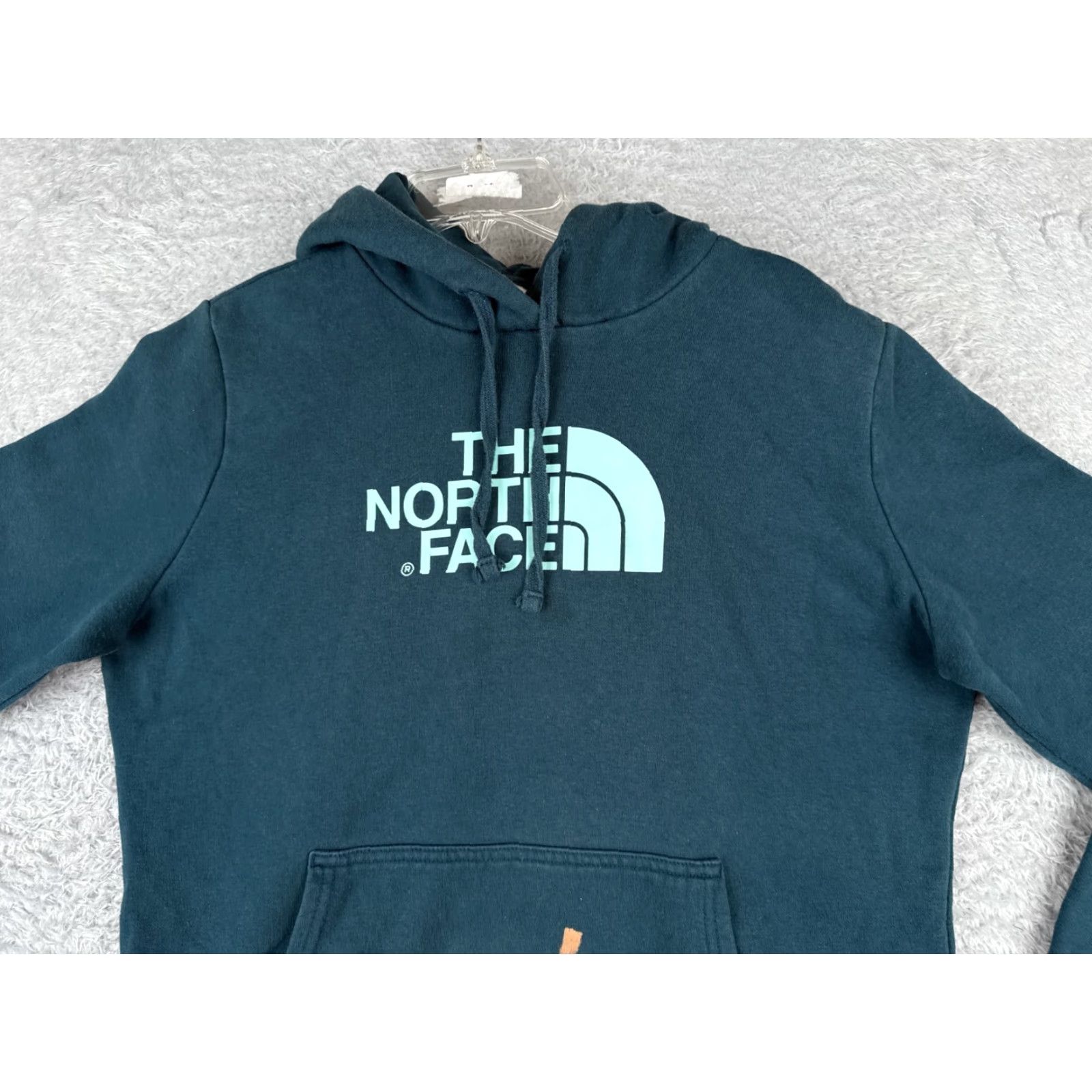 The North Face The North Face Hoodie Womens Large Green Sweatshirt Pullover Cotton Blend Pocket Size L / US 10 / IT 46 - 5 Thumbnail
