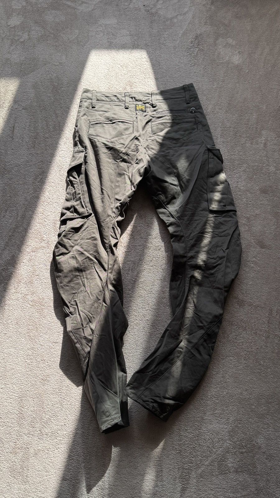 If Six Was Nine G-Star Vintage Y2K Rovic Arc Loose Tapered Biker Cargo Pants Size US 30 / EU 46 - 5 Thumbnail