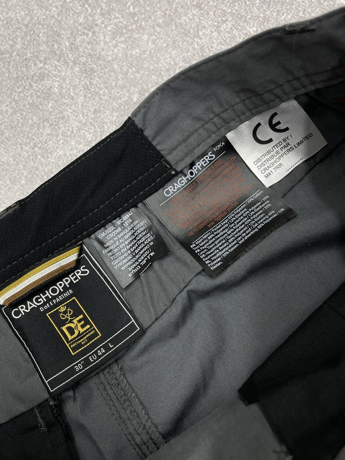 Other Mens Craghoppers Kit Grey Pants Outdoor Gorpcore Y2K Size S Size US 30 / EU 46 - 8 Thumbnail