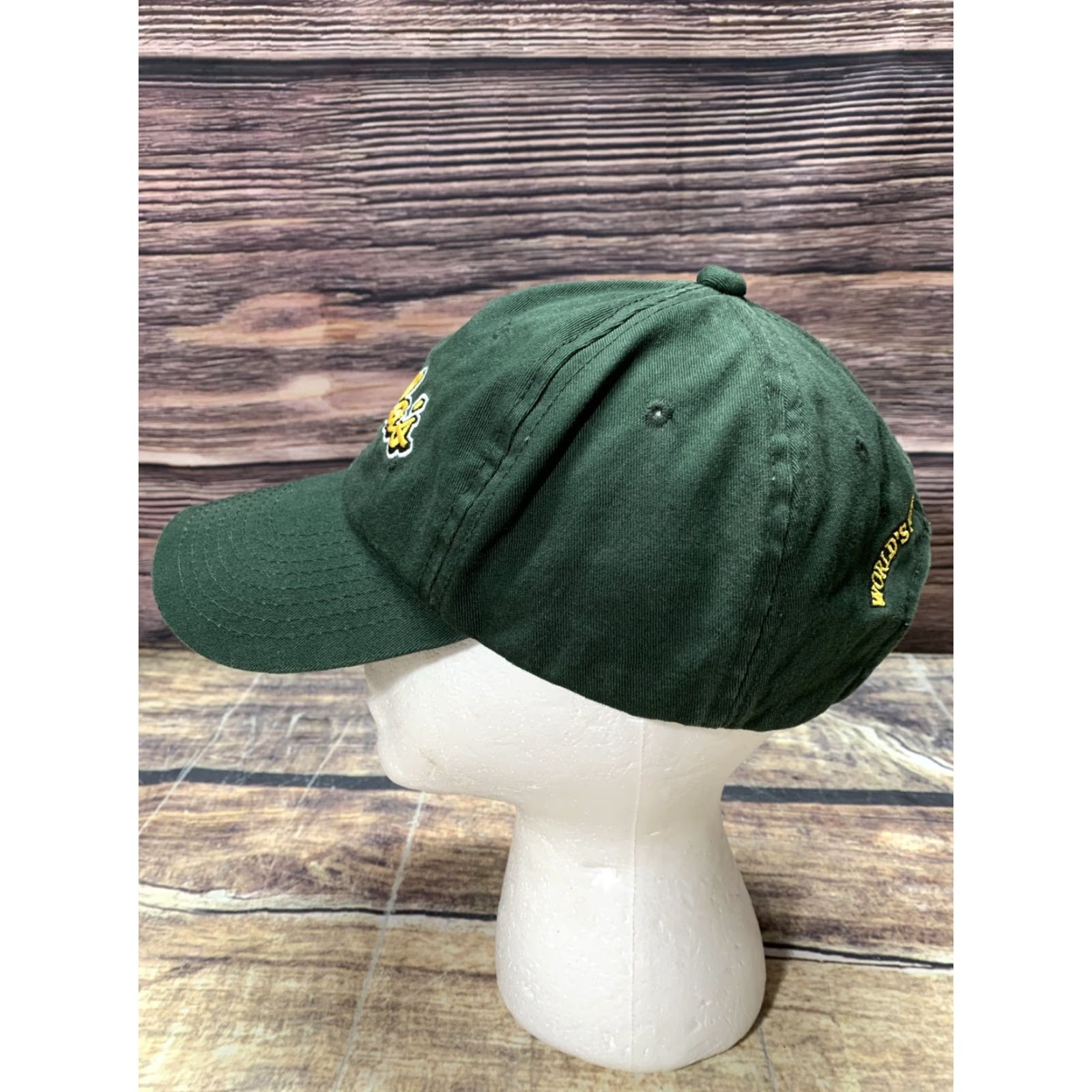 Vintage Cabela’s Cap Hat Green Strap Back Outdoor Lightweight Casual Adults Baseball Cap Men Adjustable Green Cap Hat Size ONE SIZE - 4 Thumbnail
