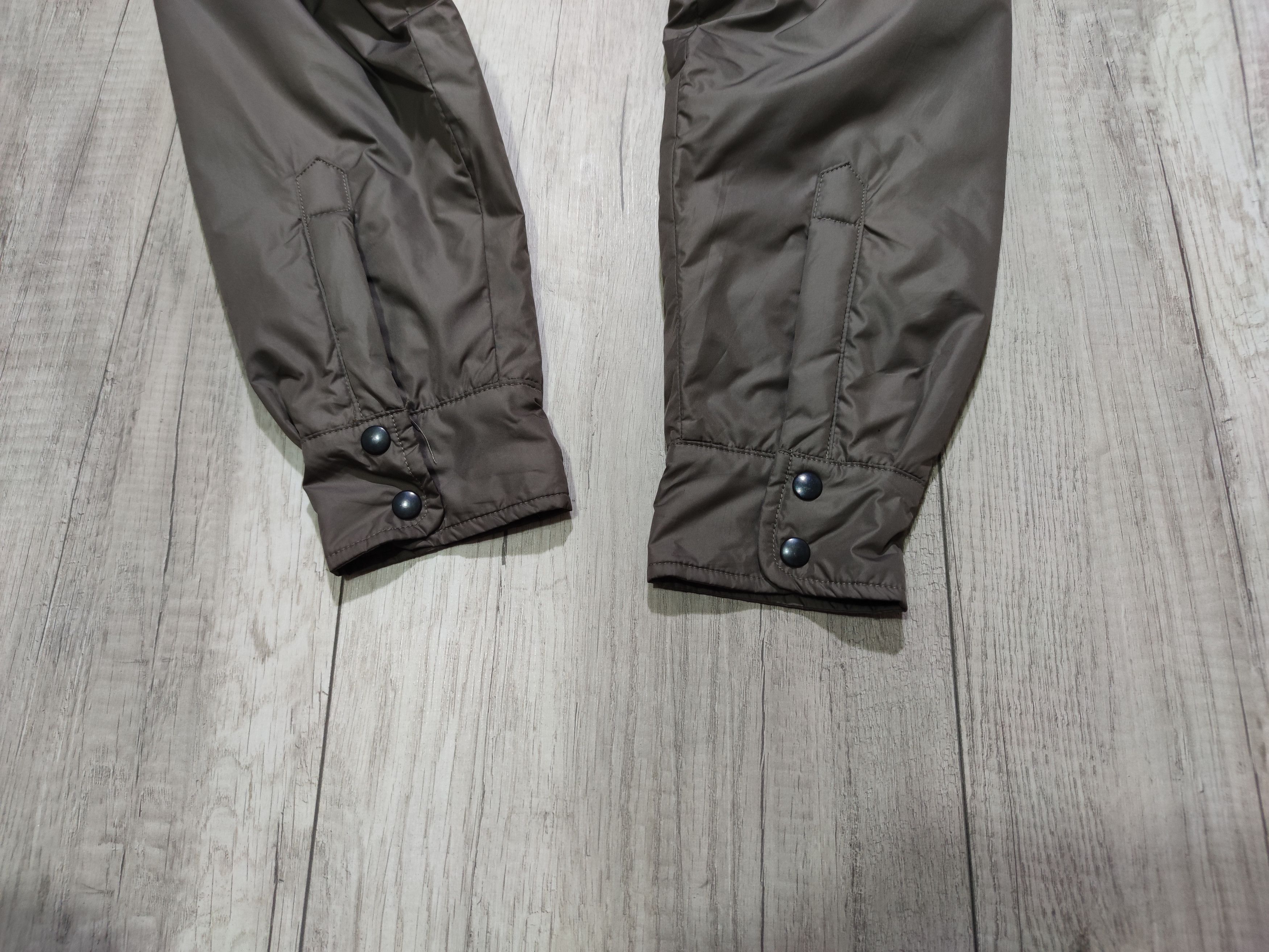 Garment Project Garment Project Padded Nylon Gray Shirt Jacket Large Size US L / EU 52-54 / 3 - 6 Thumbnail