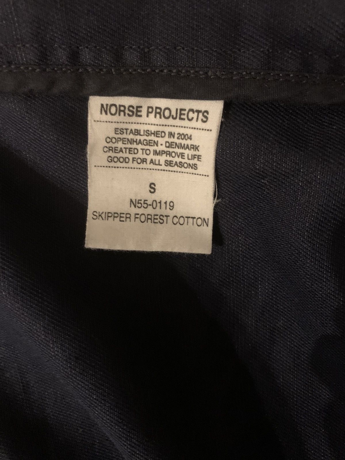 Norse Projects Norse Projects Waxed Rain Jacket Skipper Forest Size US S / EU 44-46 / 1 - 8 Thumbnail