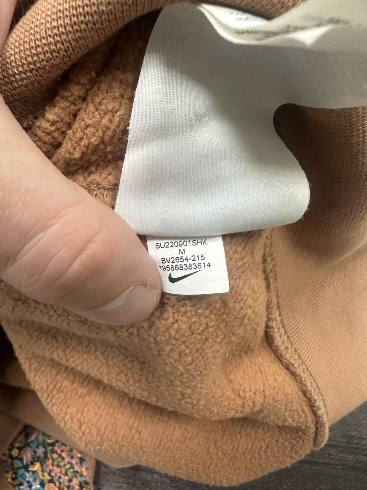 Nike Nike Custom Hoodie Vintage 90s Y2K Reworked Size US M / EU 48-50 / 2 - 7 Thumbnail