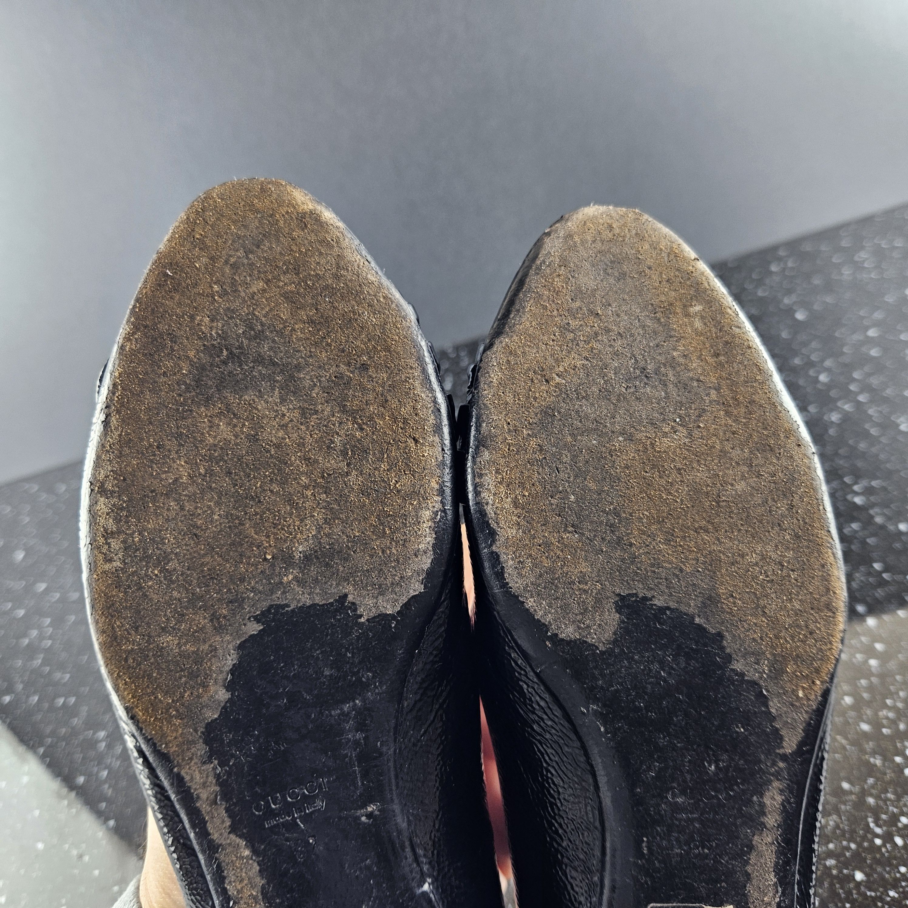 Gucci Gucci black patent leather ballets flats Sz 37 Size US 7 / IT 37 - 14 Thumbnail