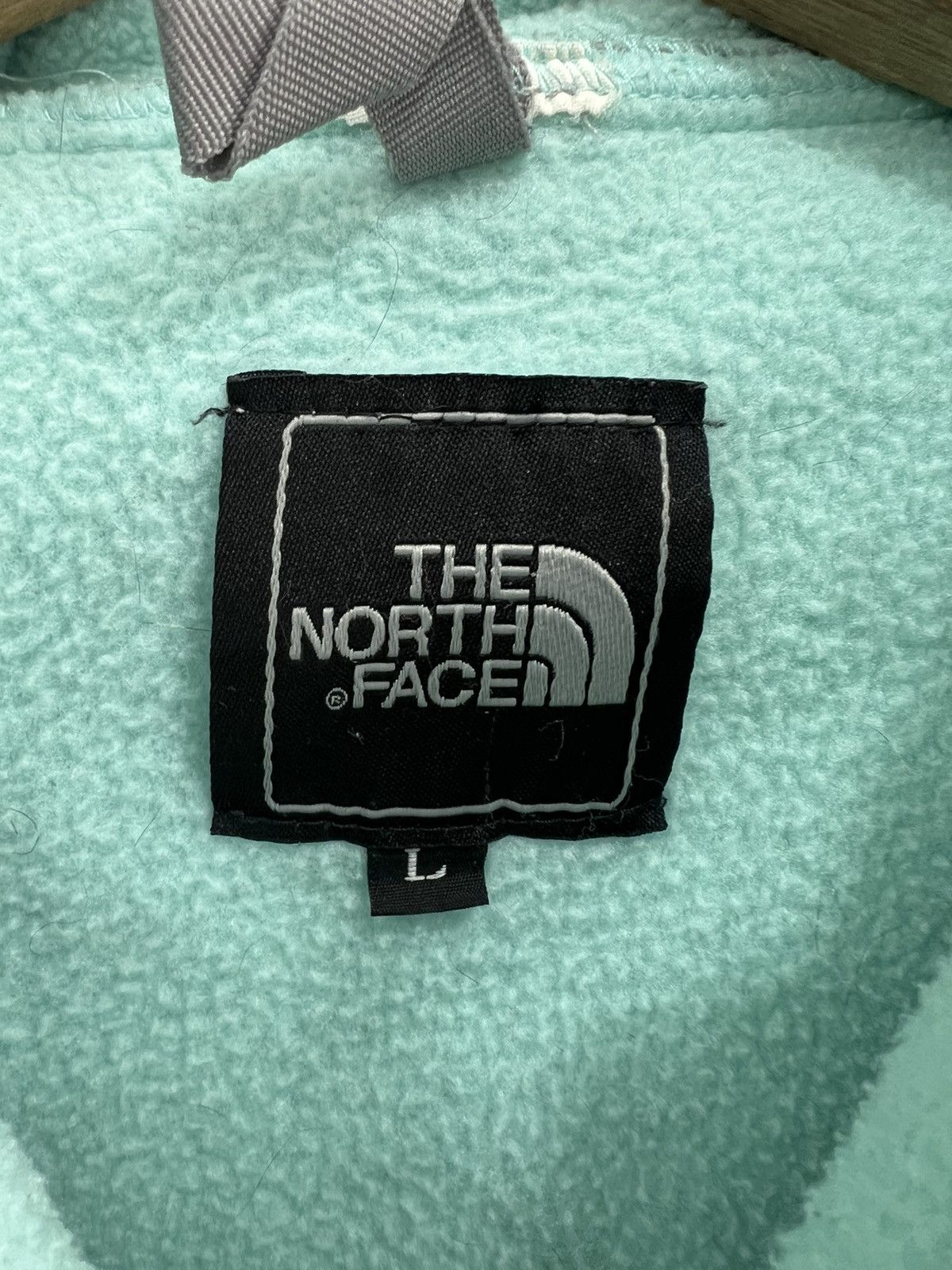 The North Face Vintage Womens North Face Denali fleece hooded green Size L / US 10 / IT 46 - 4 Thumbnail