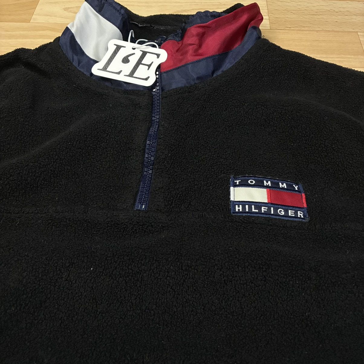 Tommy Hilfiger Tommy Hilfiger Men’s 90s Fleece Jacket Size L Size US L / EU 52-54 / 3 - 3 Thumbnail