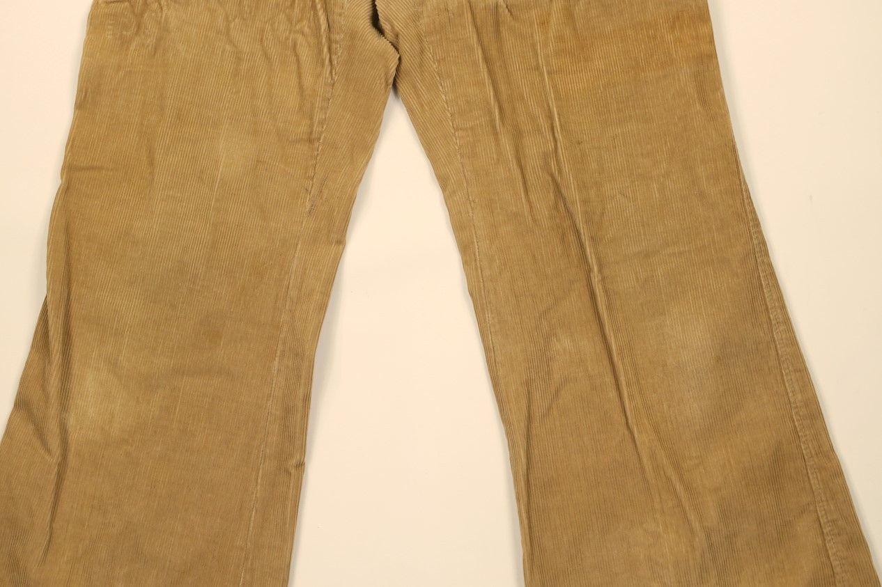 Vintage Vintage 70s Streetwear Wide Leg Bell Bottoms Corduroy Pants Size US 32 / EU 48 - 3 Thumbnail