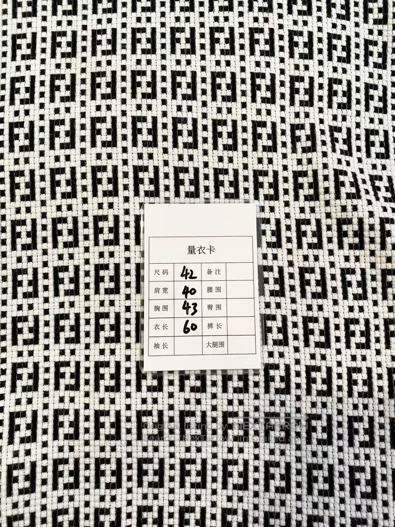 Fendi Fendi Logo Knit Short Sleeve Size XS / US 0-2 / IT 36-38 - 6 Thumbnail