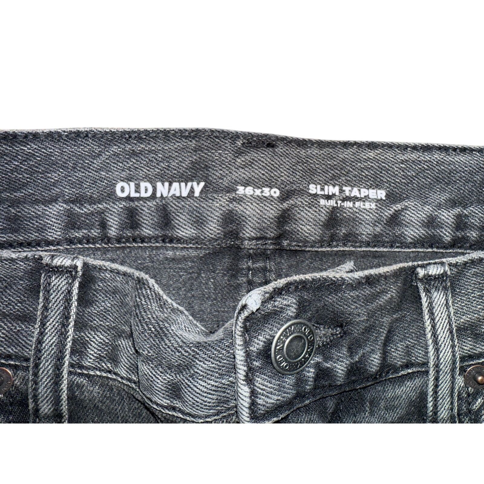Old Navy NWOT Old Navy Slim Taper Built In Flex 36x30 jeans Size US 36 / EU 52 - 3 Thumbnail