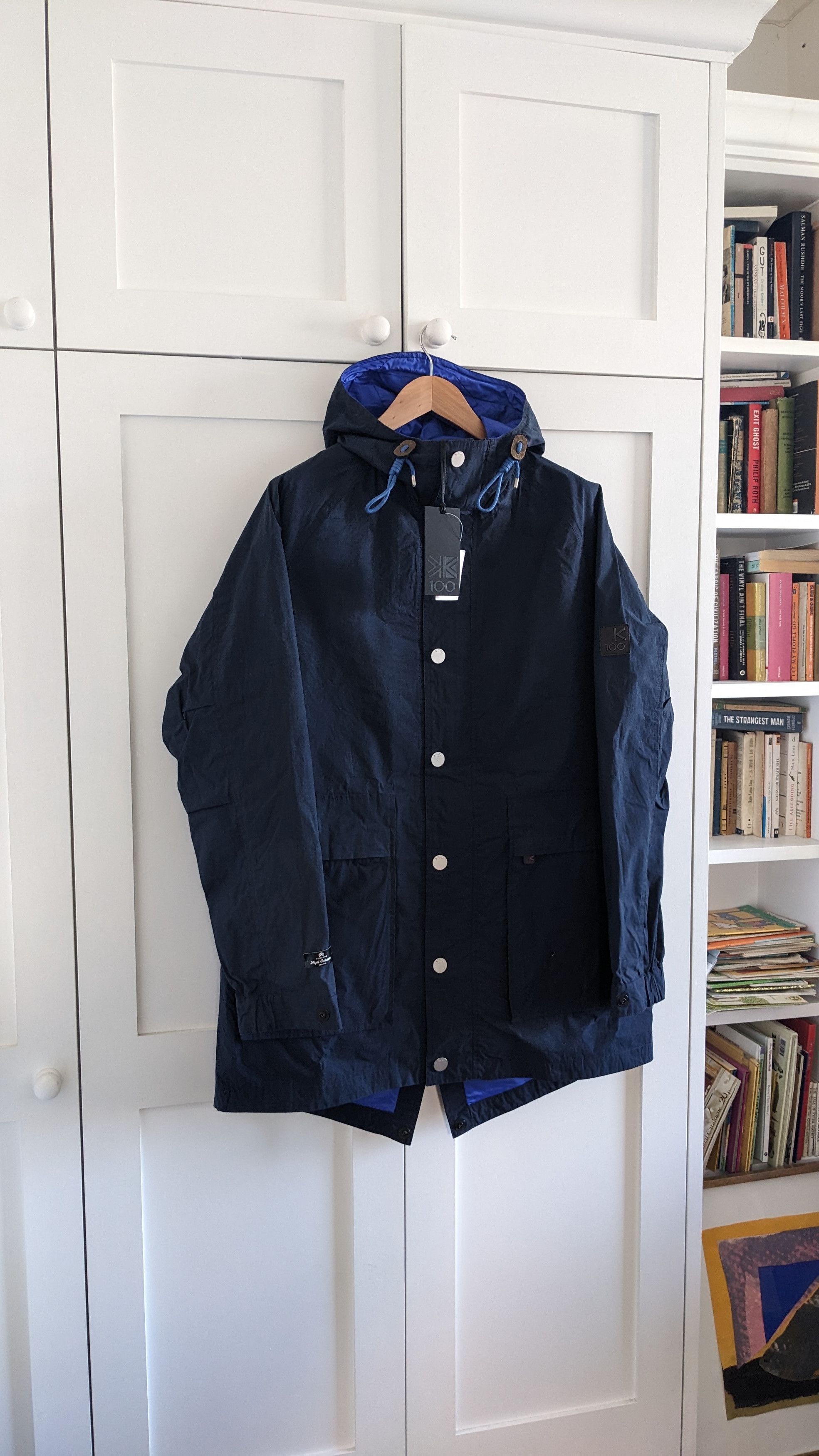 Nigel Cabourn Nigel Cabourn Navy Fishtail Parka Size US L / EU 52-54 / 3 - 1 Thumbnail