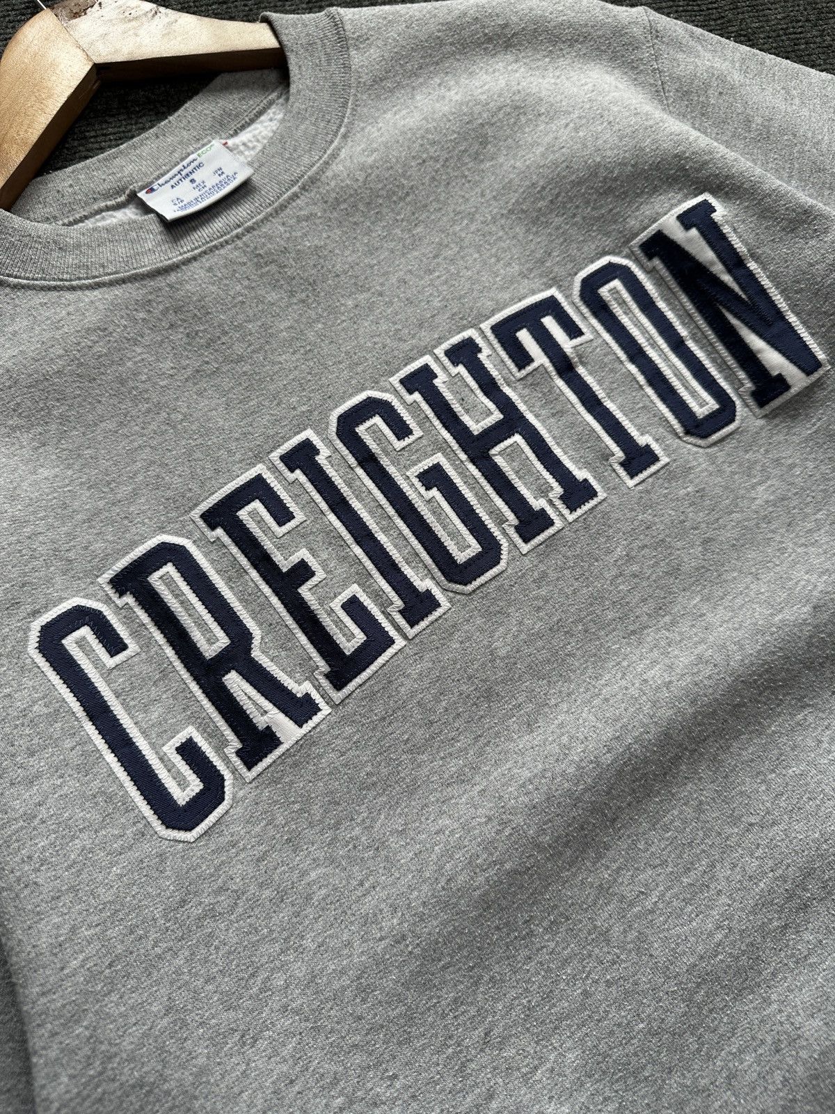 Champion Vintage CHAMPION Creighton Big Logo Sweatshirt Size US S / EU 44-46 / 1 - 13 Thumbnail
