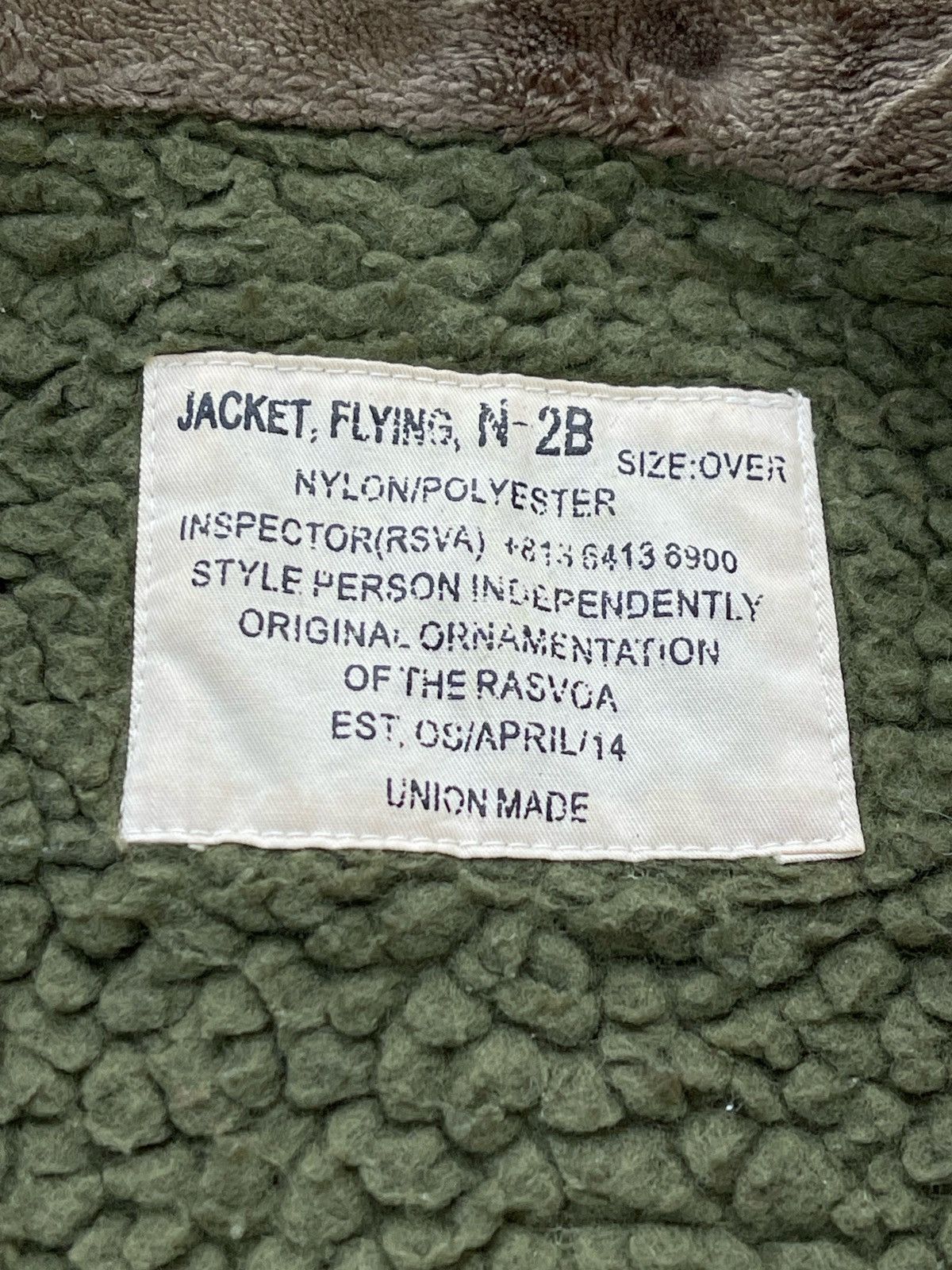 Le Grande Bleu (L.G.B.) Rasvoa N-2B Us Air Force Flying Bomber Jacket Size US XL / EU 56 / 4 - 13 Thumbnail