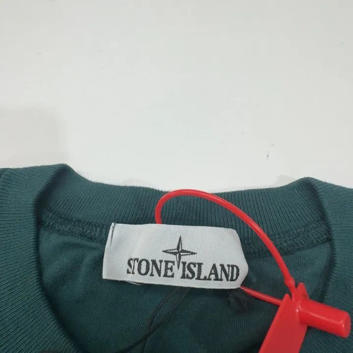 Stone Island Stone Island Green Logo Short Sleeve TShirt -2506 Size US M / EU 48-50 / 2 - 4 Thumbnail