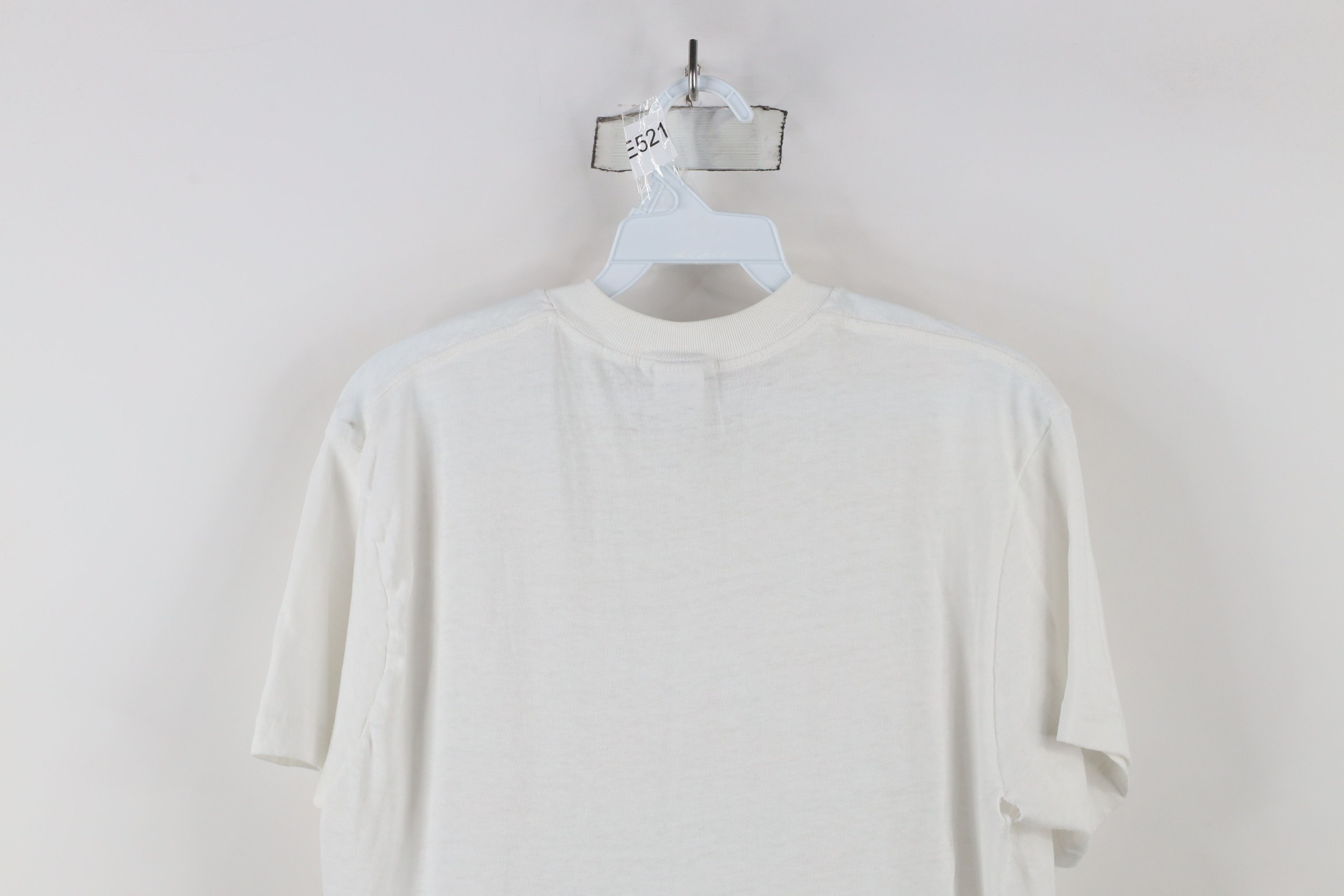 Vintage Vintage 90s Streetwear Cotton Short Sleeve T-Shirt White USA Size US L / EU 52-54 / 3 - 11 Thumbnail