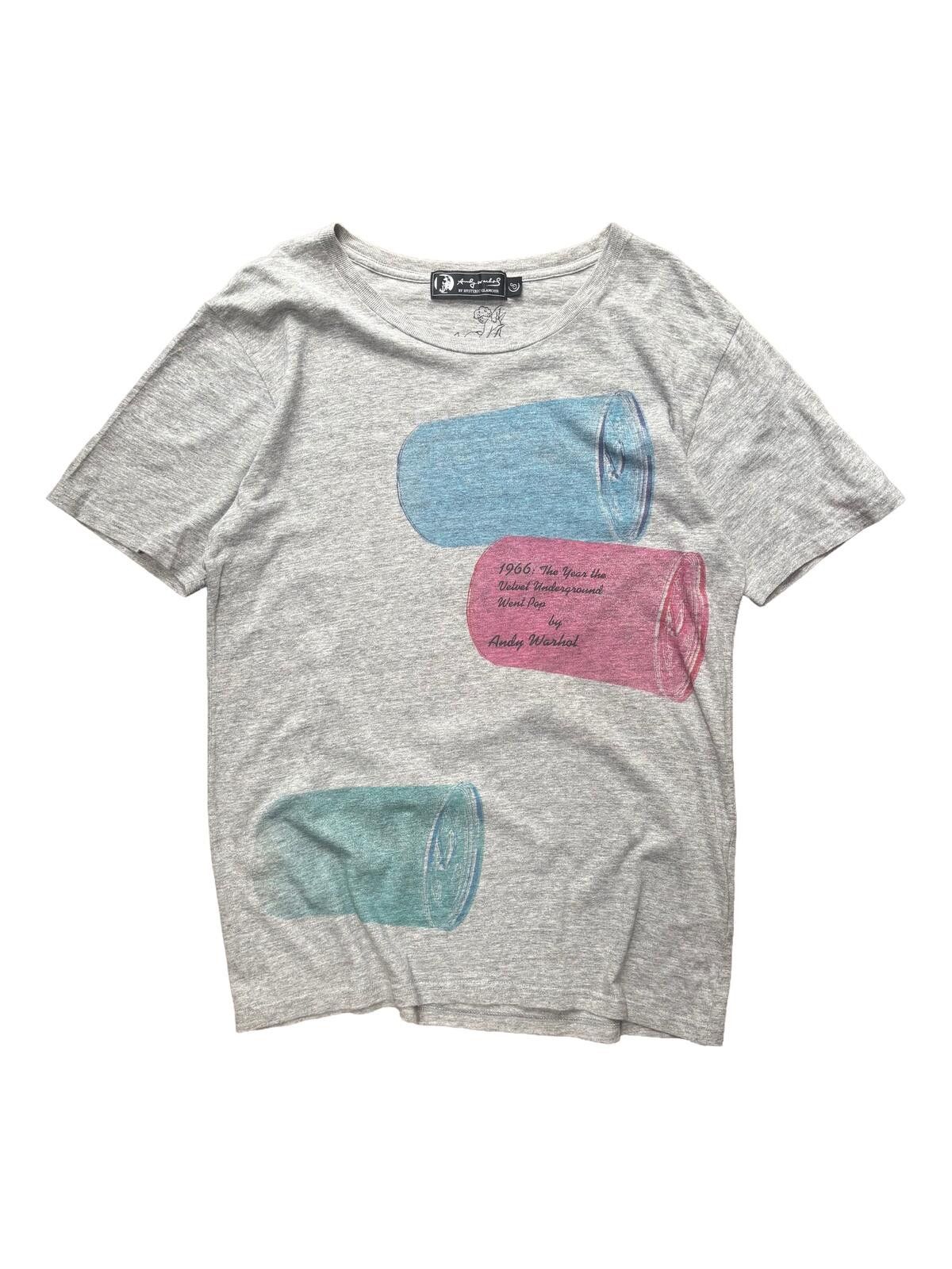 Hysteric Glamour Hysteric Glamour Andy Warhol T Shirt Grey Small Size US S / EU 44-46 / 1 - 1 Thumbnail