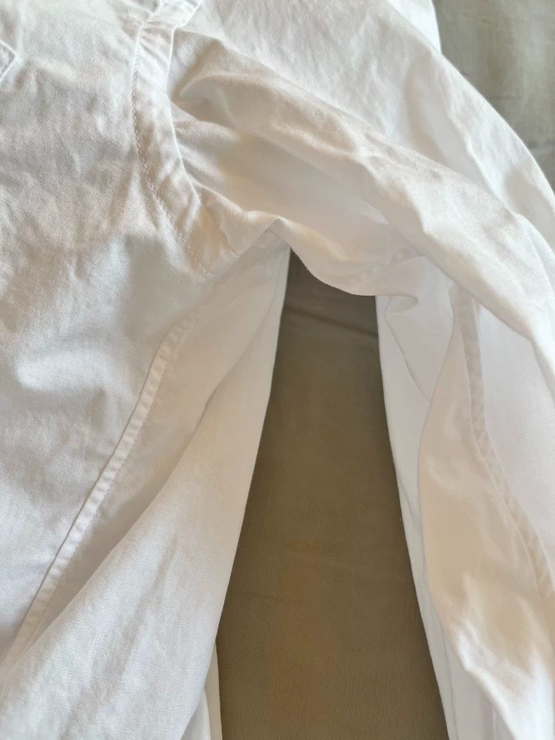Comme des Garcons Comme Des Garcons White round neck shirt Size S / US 4 / IT 40 - 6 Thumbnail