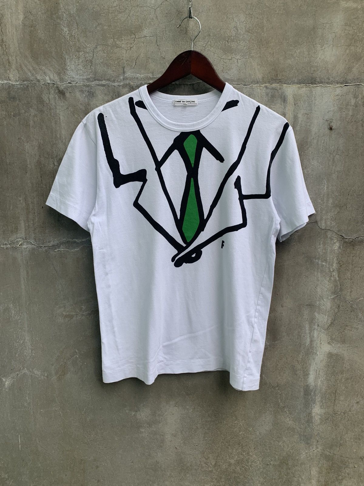 Comme des Garcons AW08 “Neck Tie” Tee Size US M / EU 48-50 / 2 - 1 Thumbnail