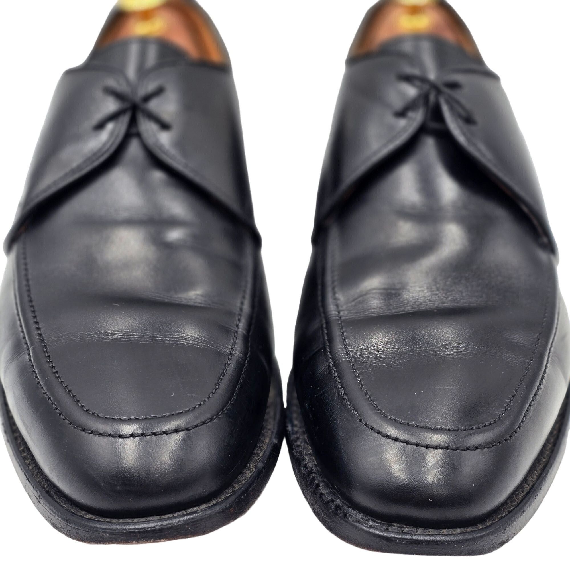 Allen Edmonds Allen Edmonds Slayton Men's size 10.5D Black Leather Derby Size US 10.5 / EU 43-44 - 2 Thumbnail