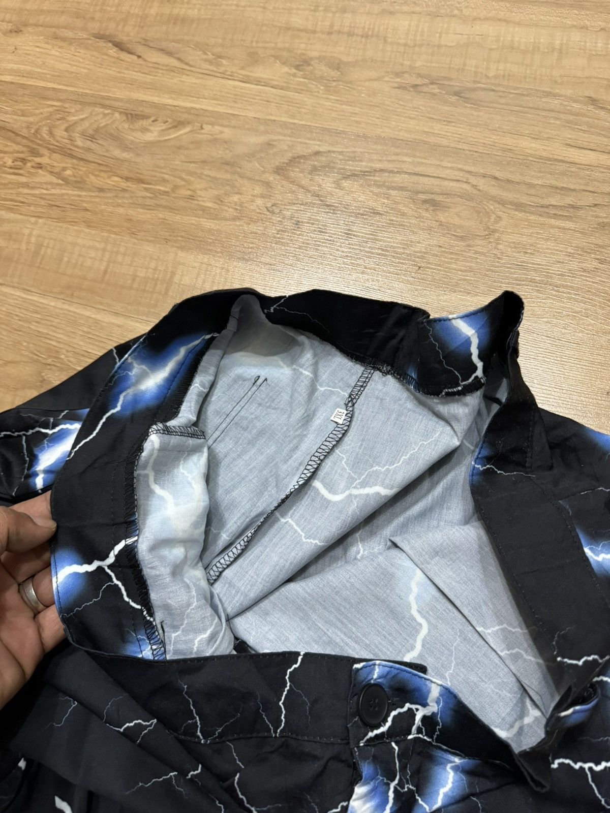 MENS FULL PRINT LIGHTNING PANTS
