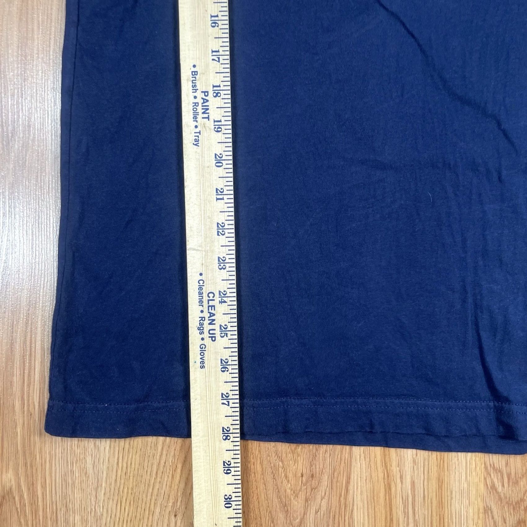 Vintage Canvas Printed Shirt Mens Medium Blue CrewNeck Short Sleeve Barstool Cotton | Vintage Size US M / EU 48-50 / 2 - 4 Thumbnail