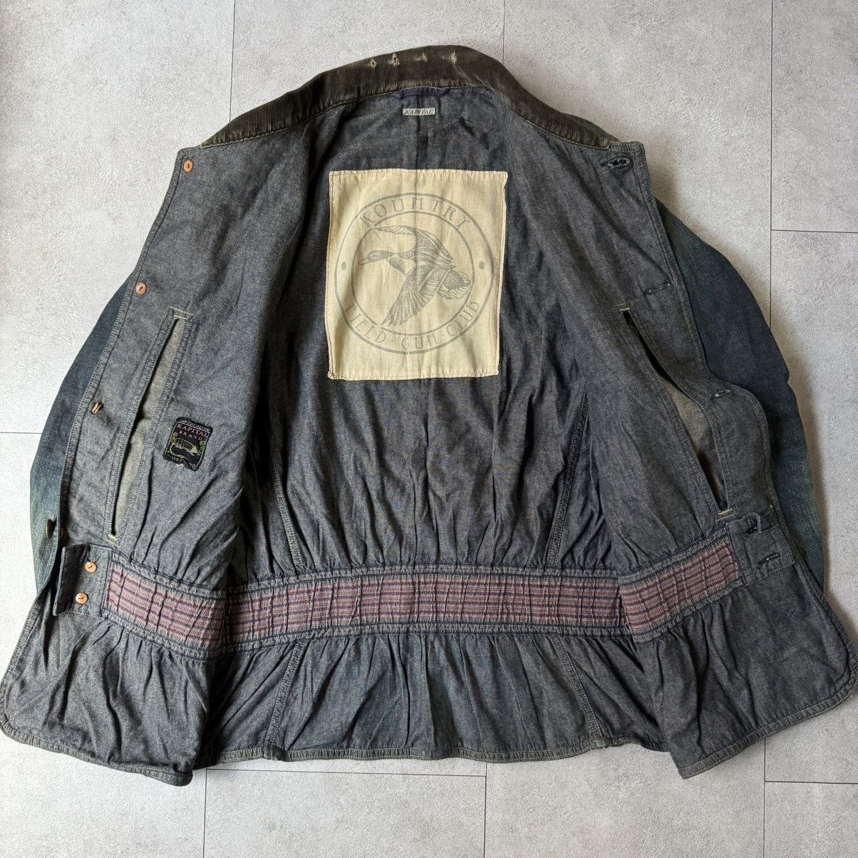 Kapital × Kapital Kountry Kapital Kountry Hunting Field Gun Club Denim Coverall Jacket Size US XL / EU 56 / 4 - 7 Thumbnail